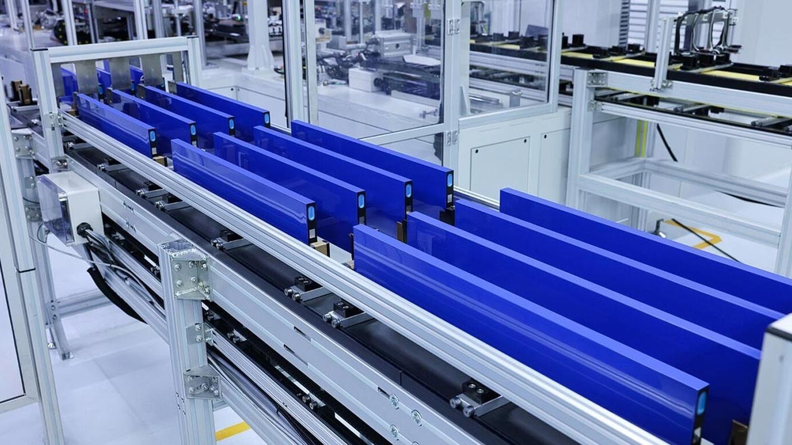 Bateries en una planta de Geely