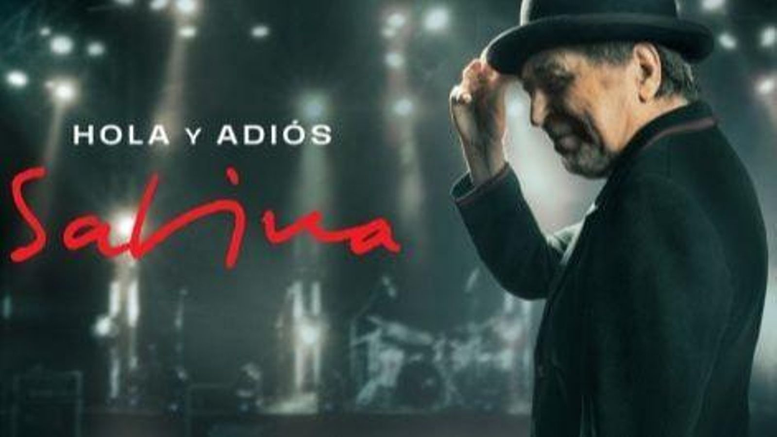 Cartell promocional de la gira de comiat de Joaquín Sabina