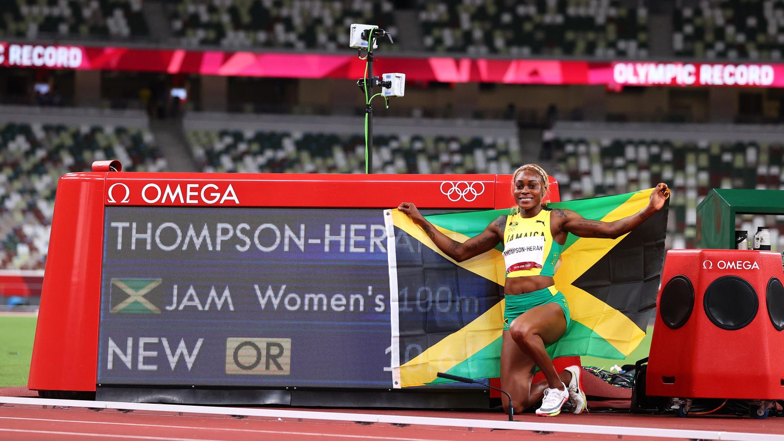La jamaicana ha batut el rècord olímpic,