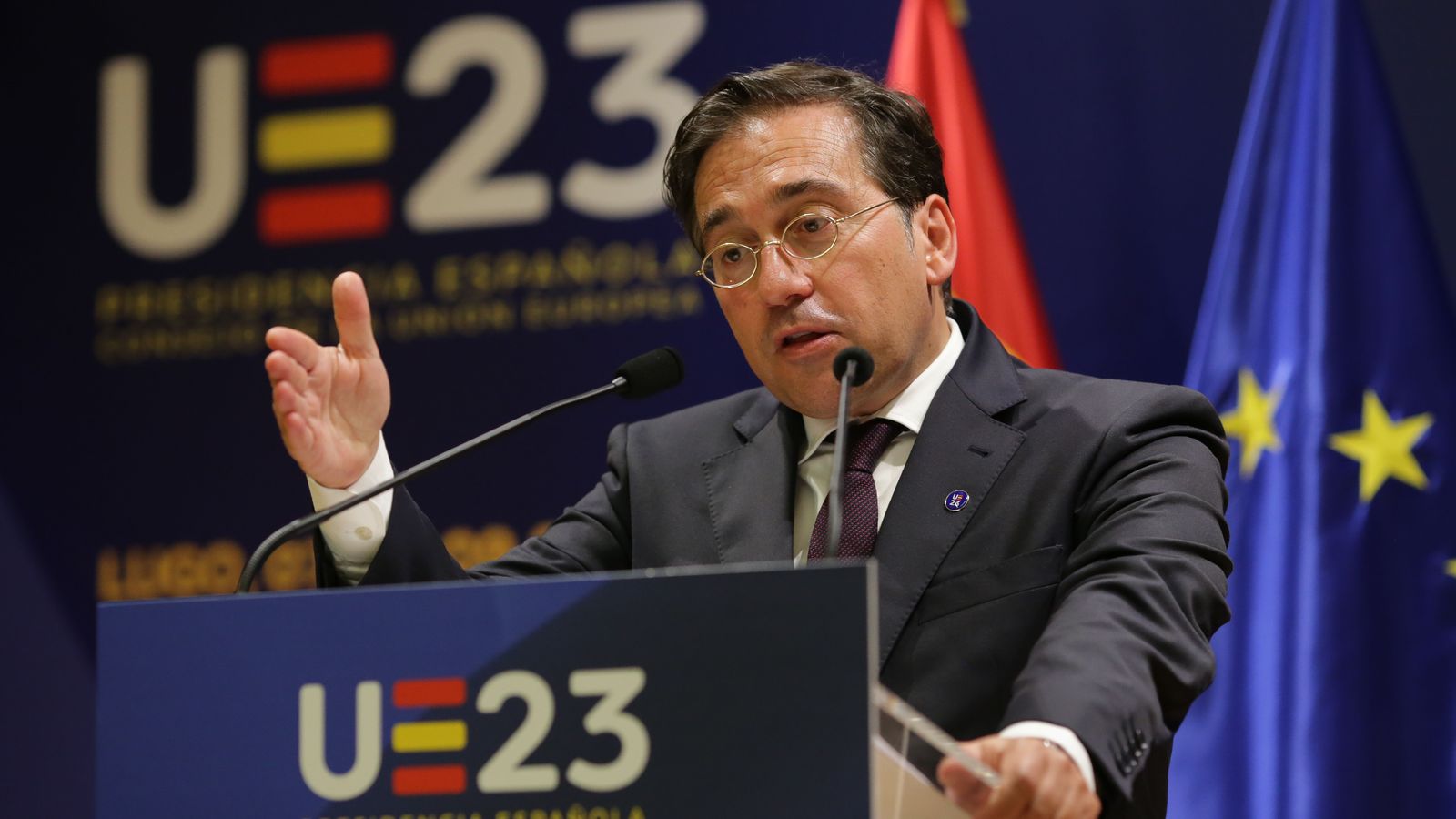 El ministre d'Afers Estranbers, Unió Europea i Cooperació en funcions, José Manuel Albares