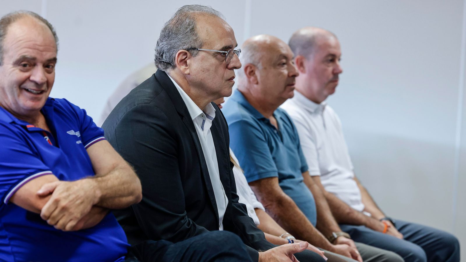 L'exdirector econòmic de l'Hospital General de València, Sergio Blasco, en la banqueta dels acusatsº