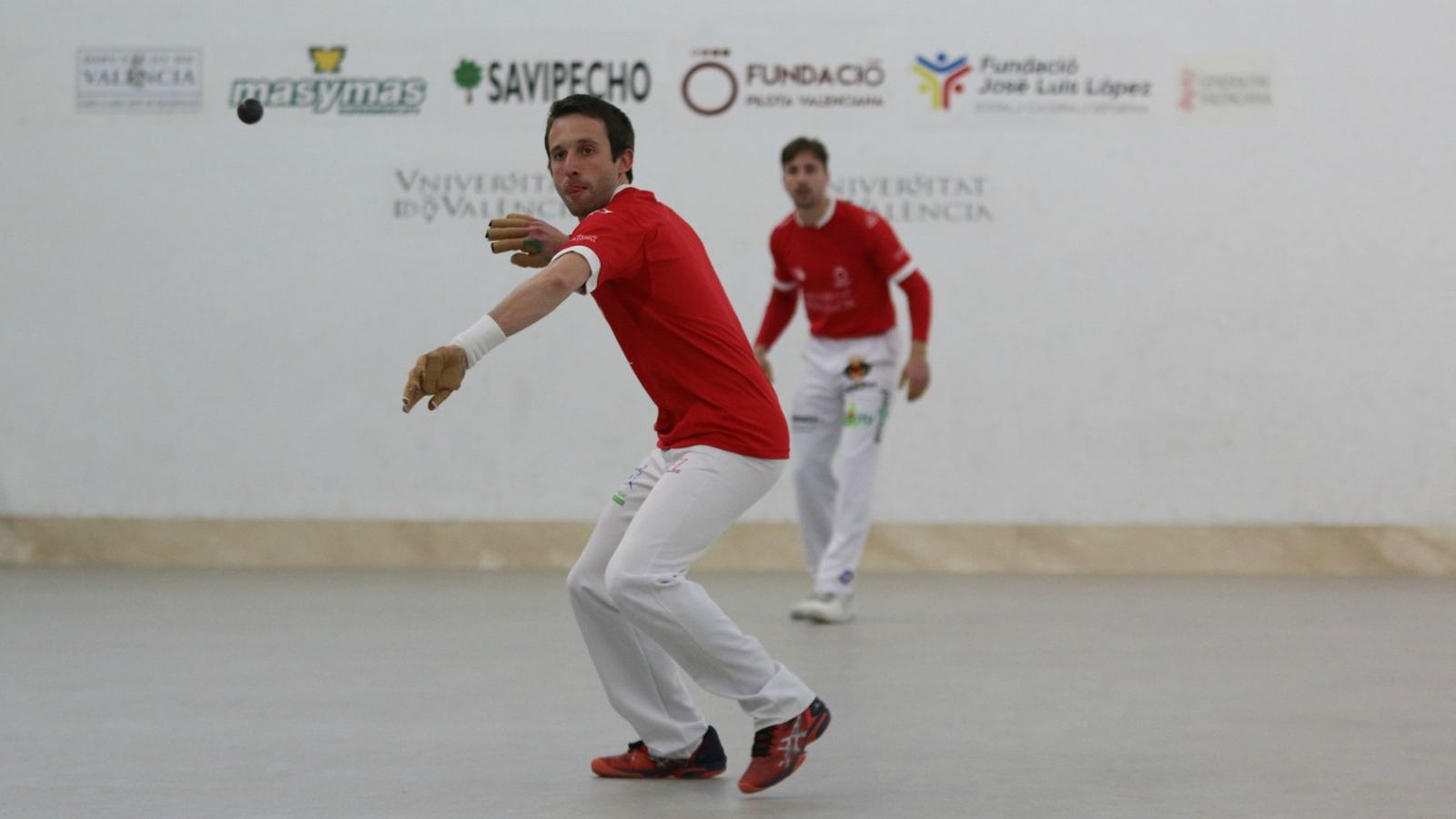 Puchol II i Héctor en la semifinal del Trofeu Universitat de València