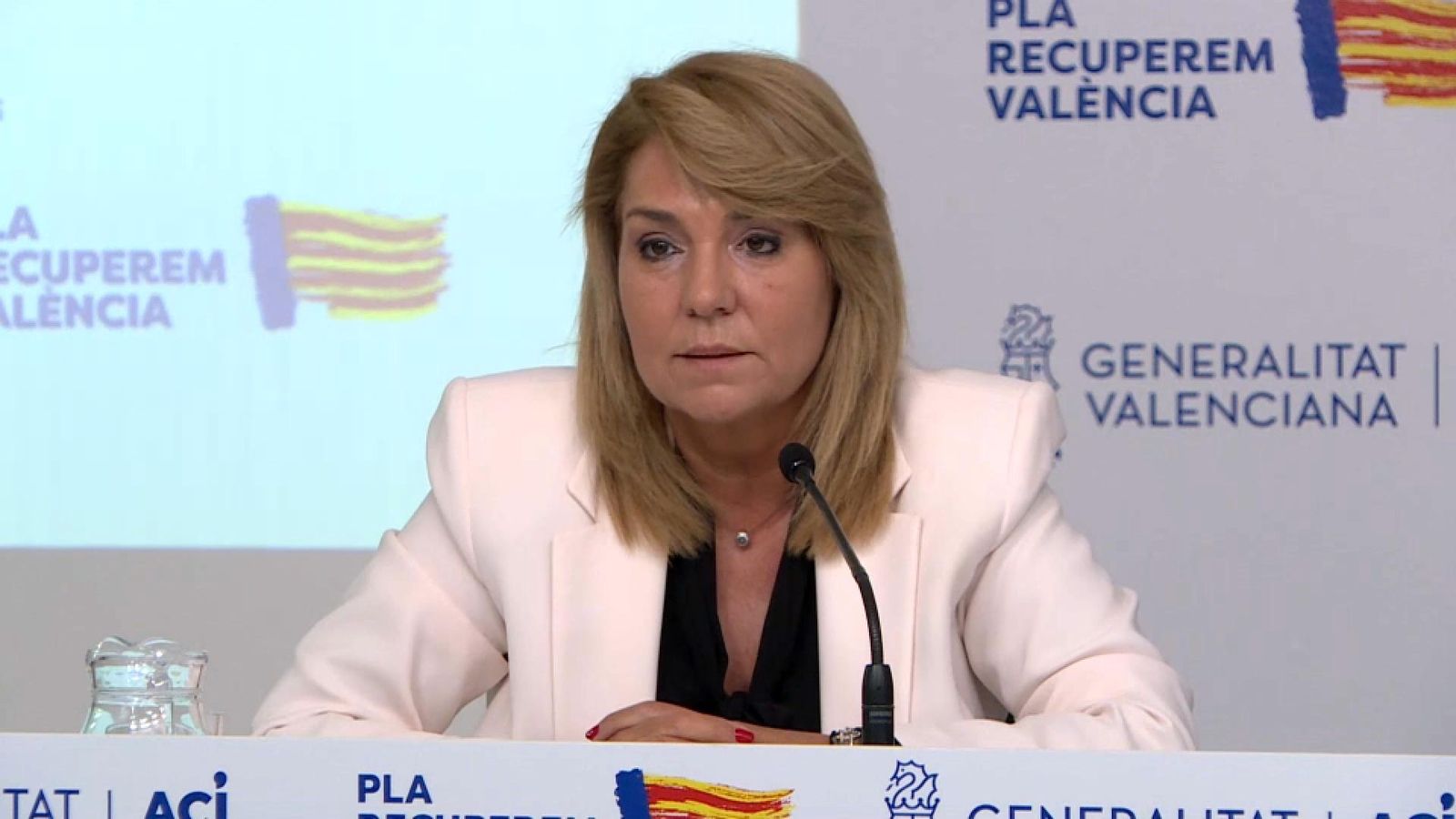 La vicepresidenta del Consell Susana Camarero