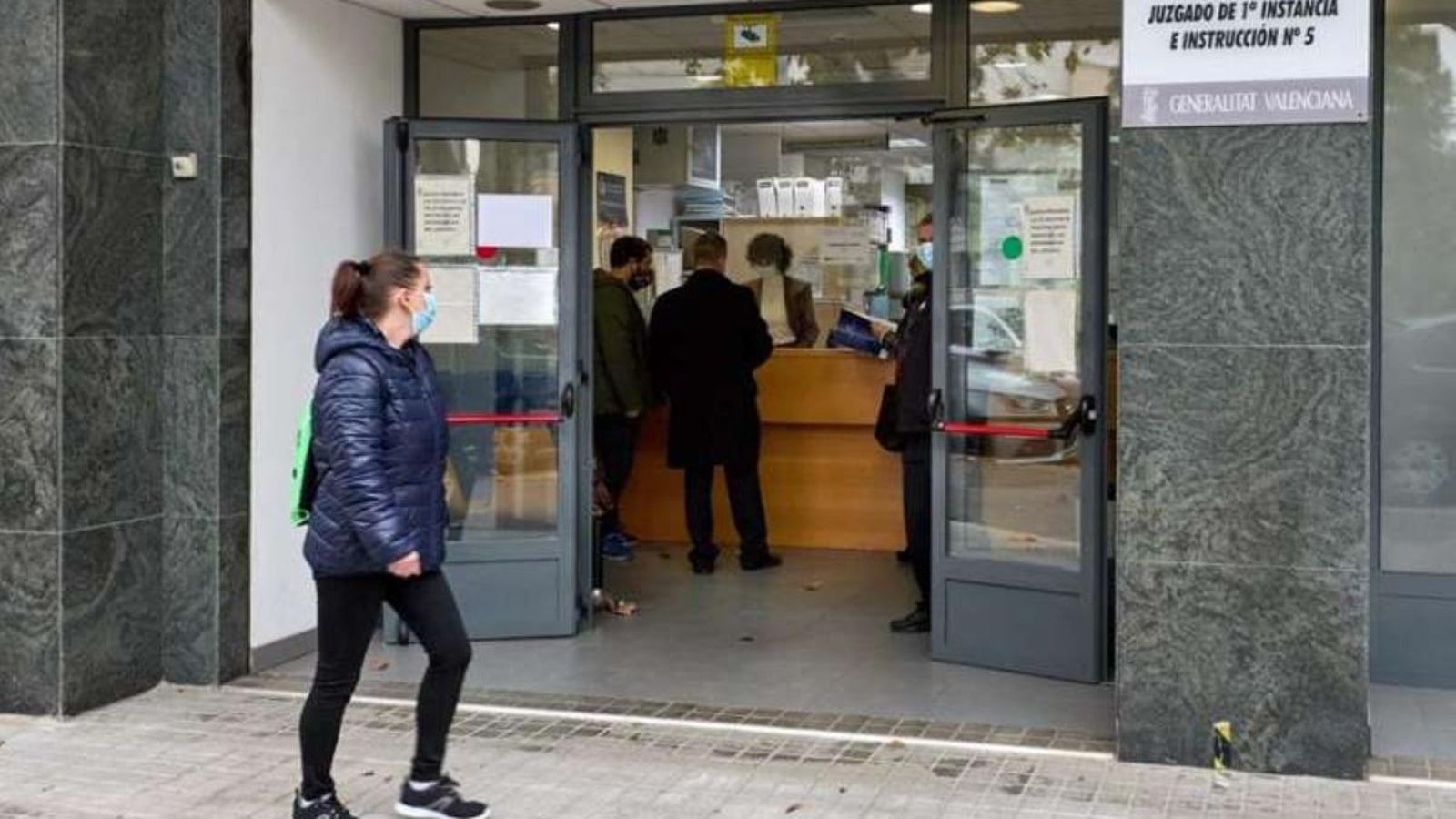 Vista general d'un dels jutjats de Sueca