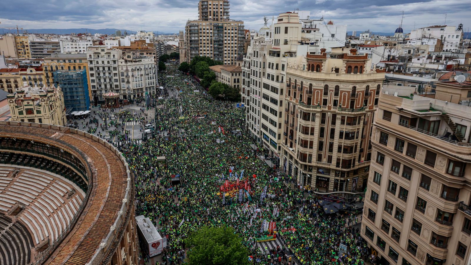 Manifestació de l'ensenyament a València