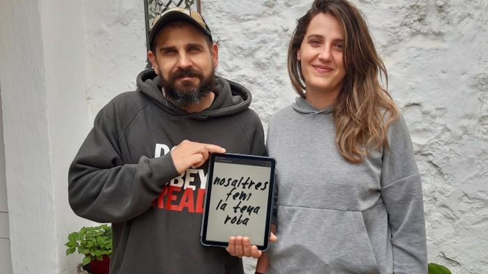 Carles i Helena de Cendra, co-creadors de Pa i Roses