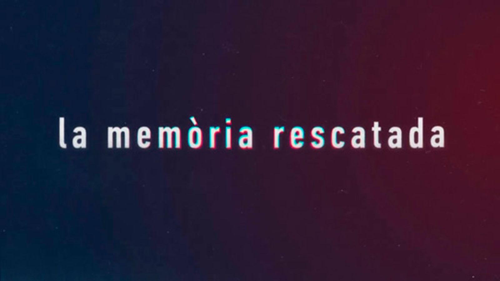 Logo La memòria rescatada