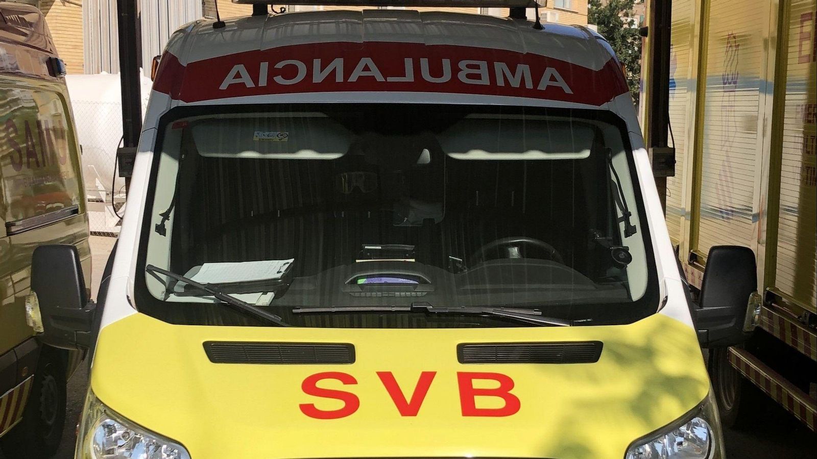 Una ambulància de SVB en imatge d'arxiu