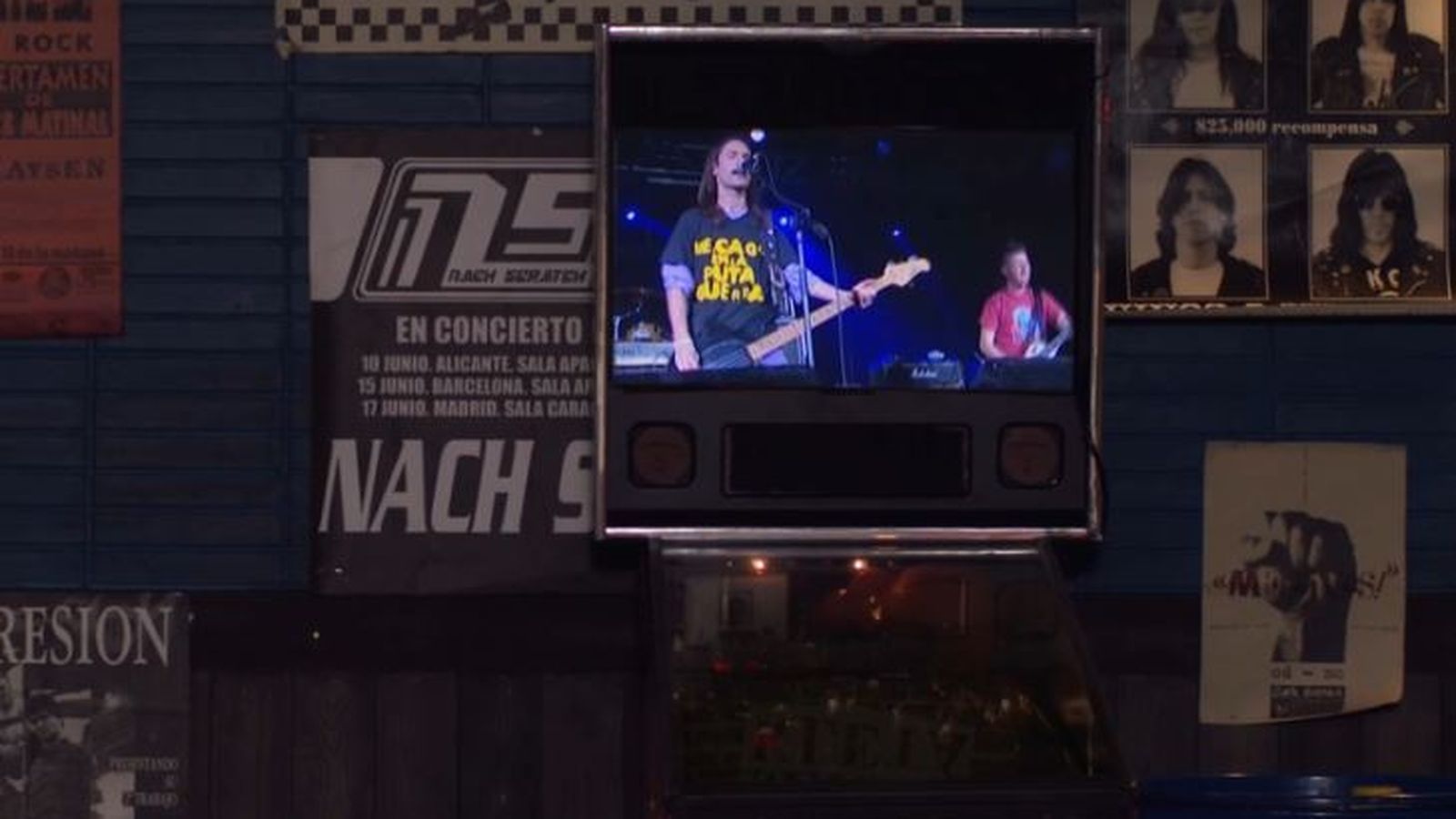 Un moment de l'actuació de Disidencia