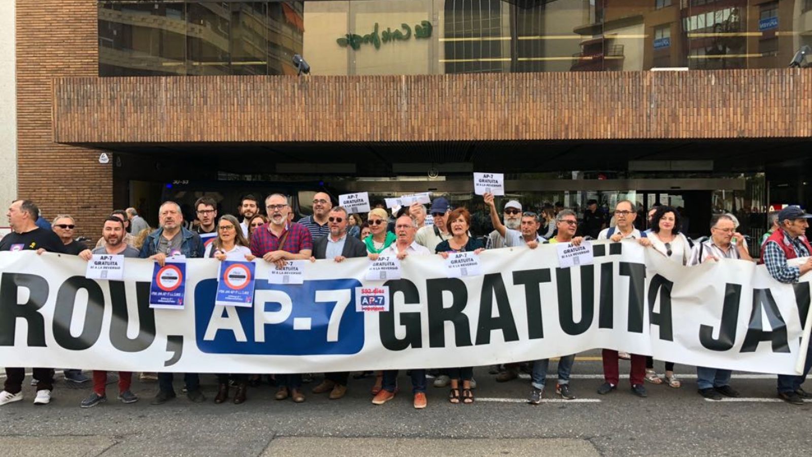 Concentració a València