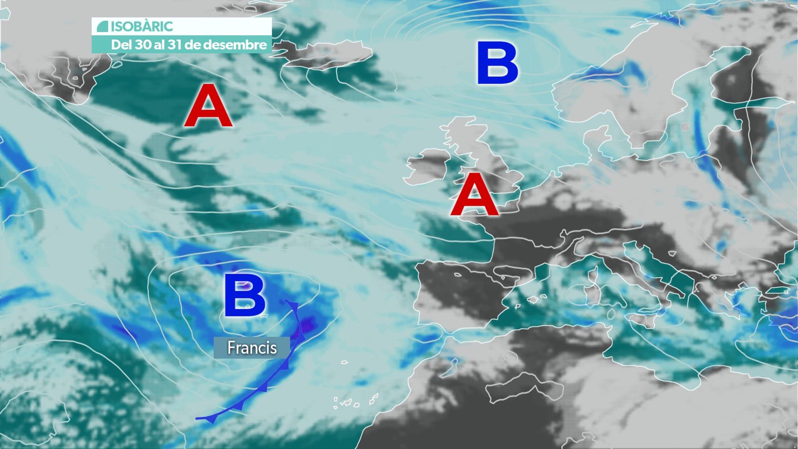 Cap d'Any amb oratge estable i fred. Pluja i neu els primers dies de 2026?