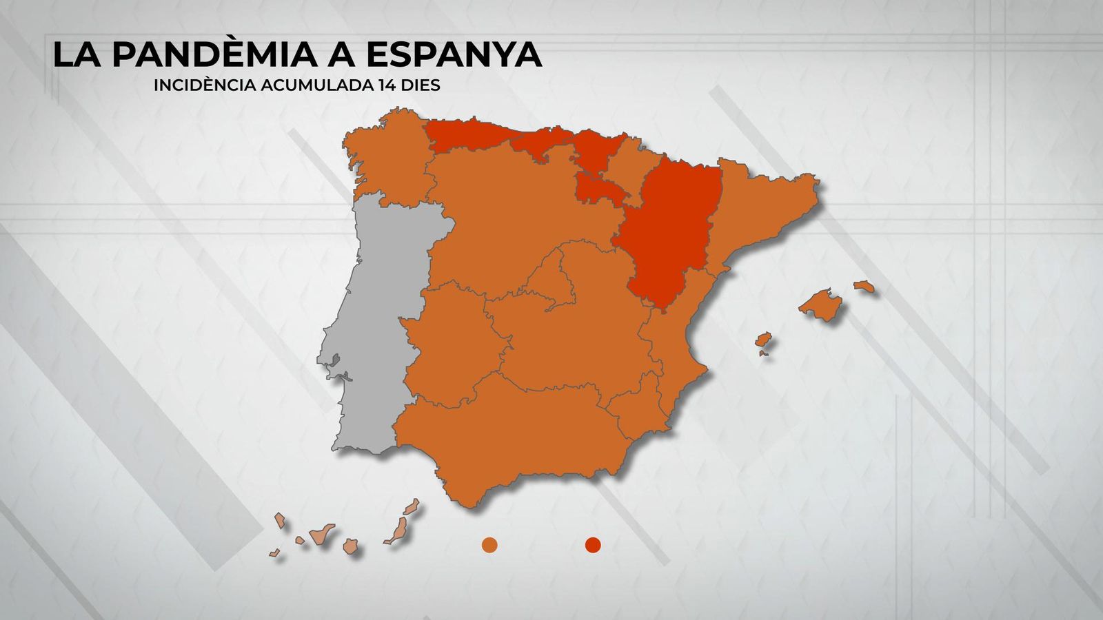 Quin és el nivell de risc de cada autonomia?