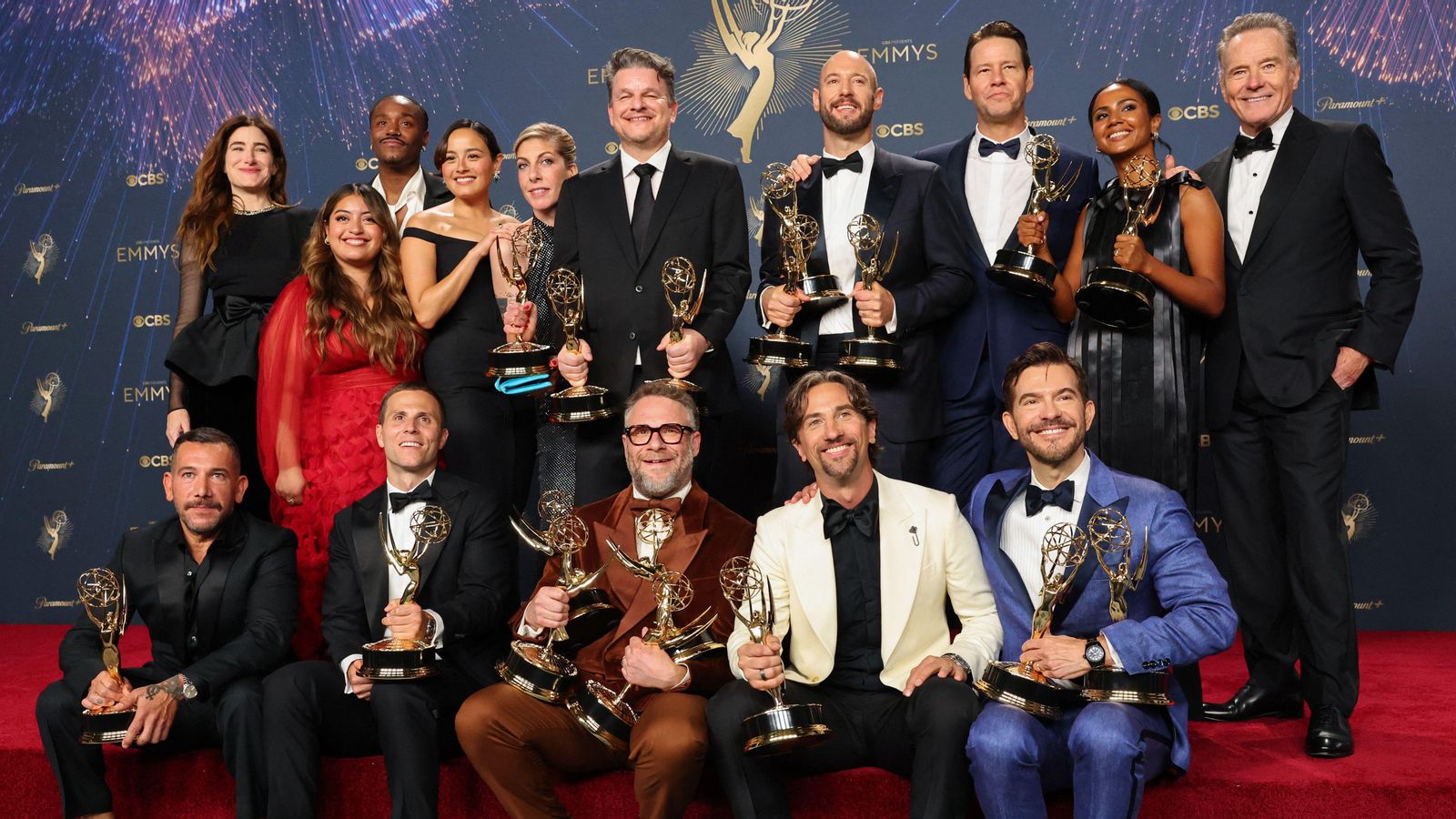 L'equip de 'The Studio' als Emmy