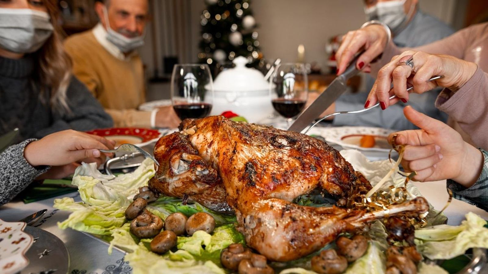 Imatge d'arxiu d'un sopar de Nadal