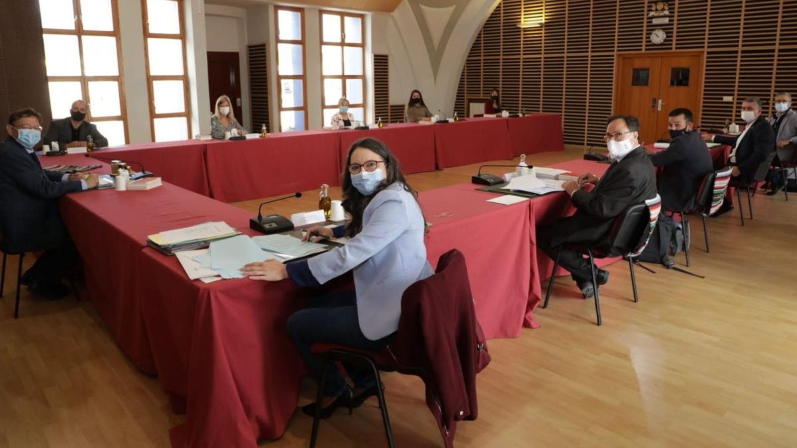 El Ple del Consell s'ha celebrat aquest divendres al municipi d'Aiora a la comarca de la Vall de Cofrents-Aiora