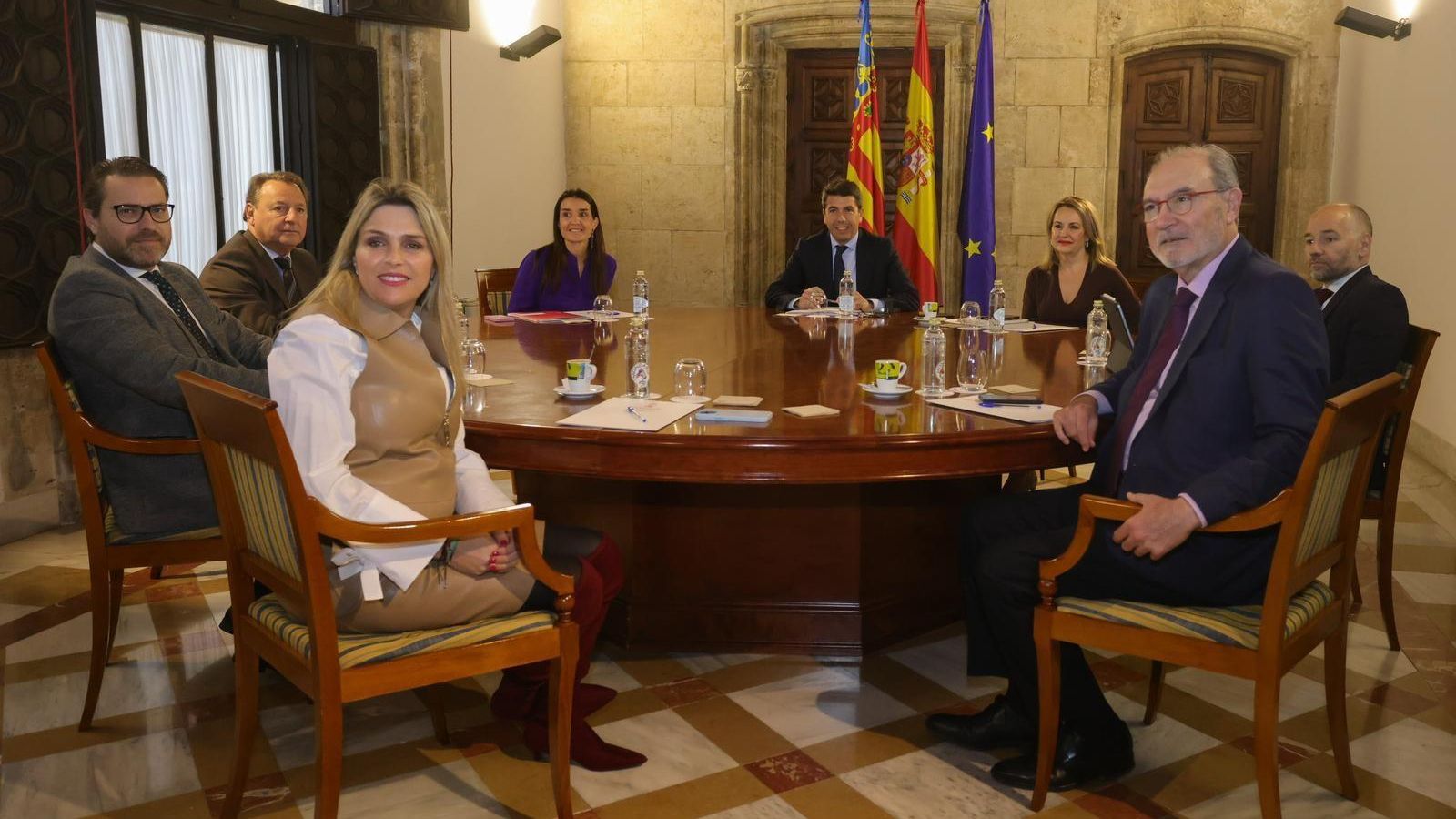 Carlos Mazón amb la patronal Ascer aquest dimecres