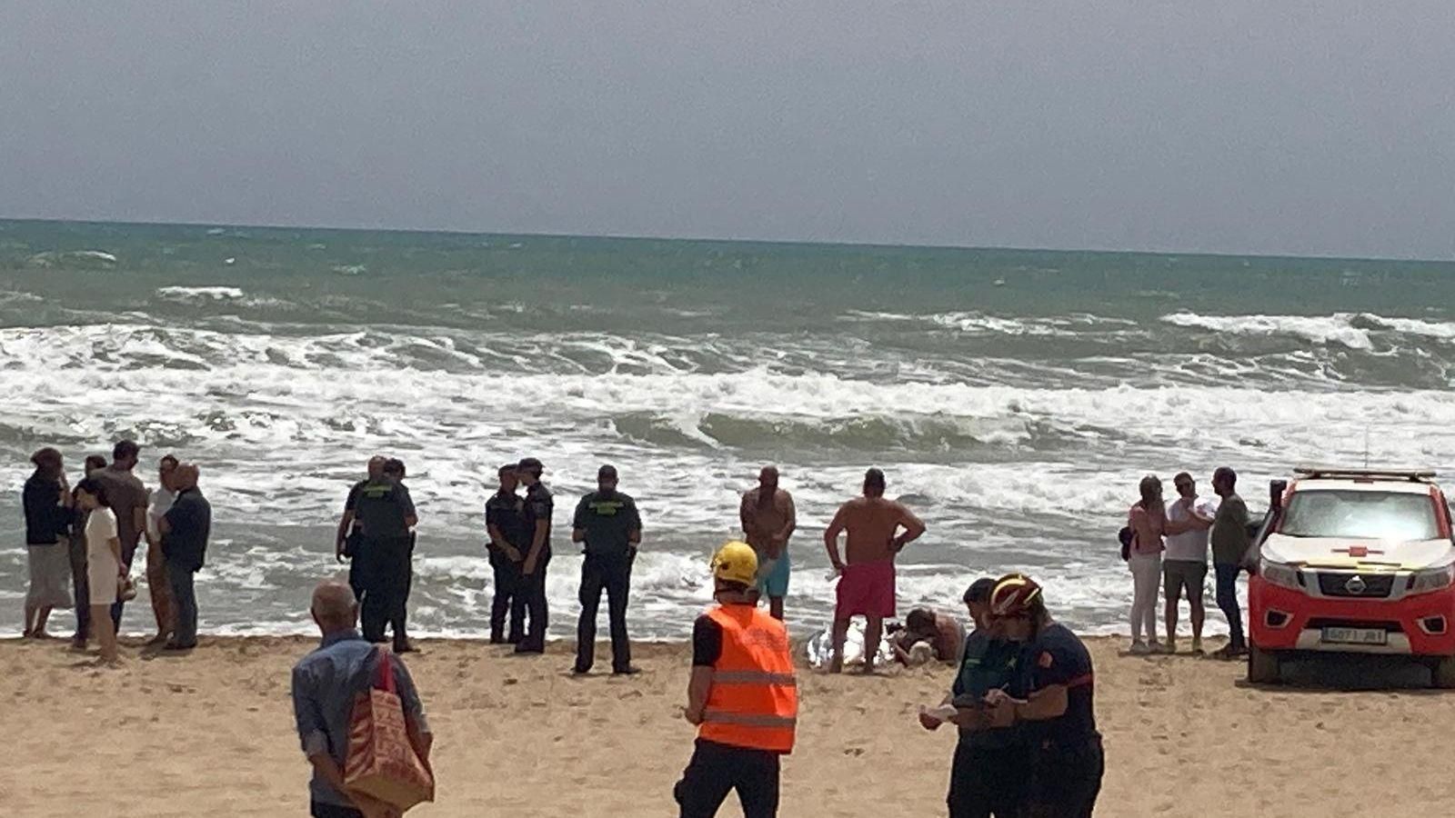 Platja de la Roqueta, Guardamar del Segura, divendres passat