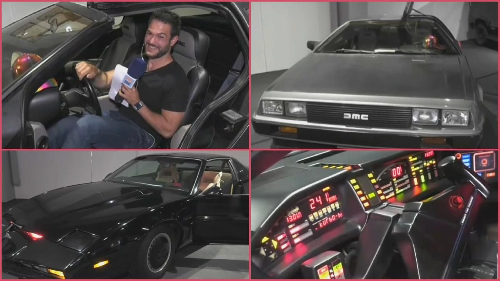 El DeLorean del doctor Emmett Brown i Kit