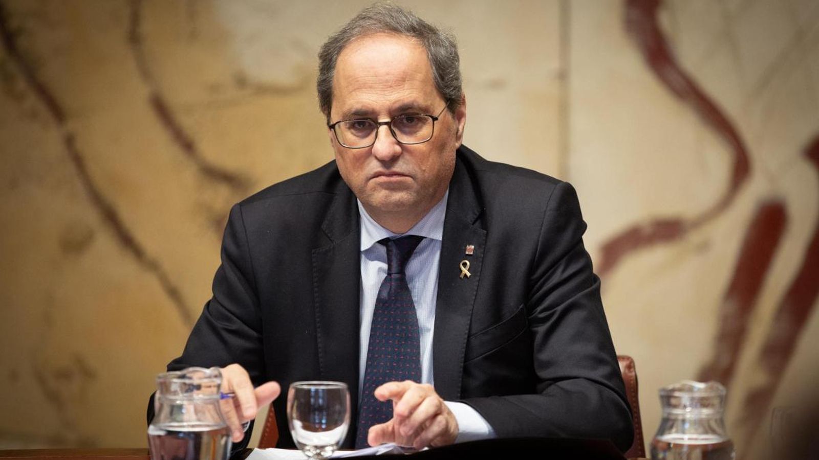 El president de la Generalitat, Quim Torra, en una imatge d'arxiu