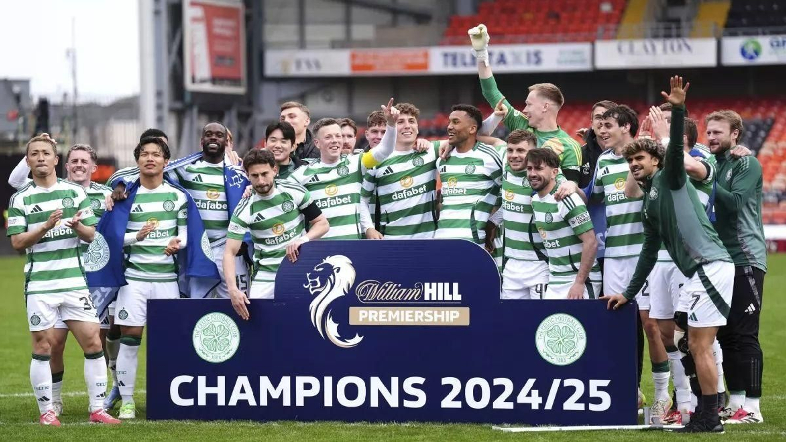 El Celtic de Glasgow celebra el títol 55 de lliga