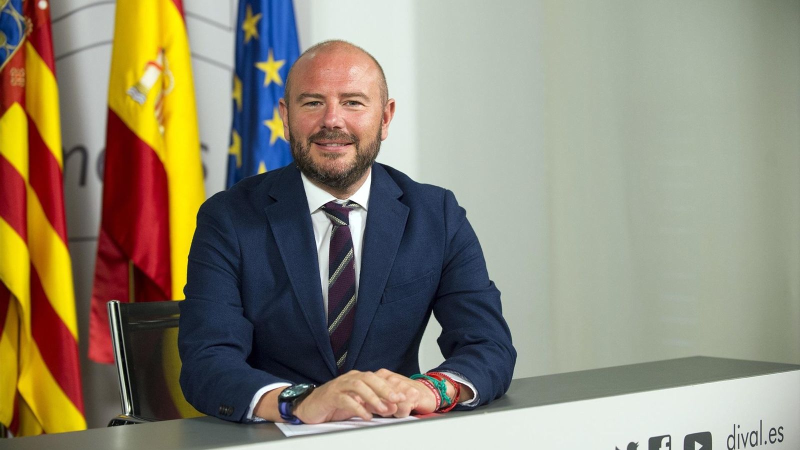 El president de la Diputació de València en funcions, Toni Gaspar (arxiu)