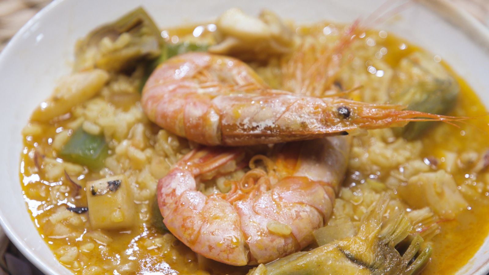 Arròs melós de sépia bruta