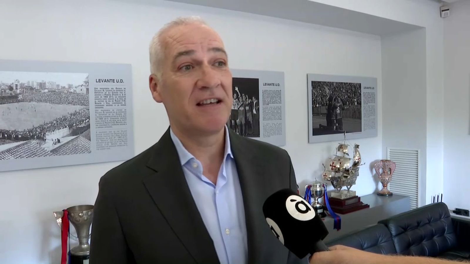 Pablo Sánchez, durant l'entrevista