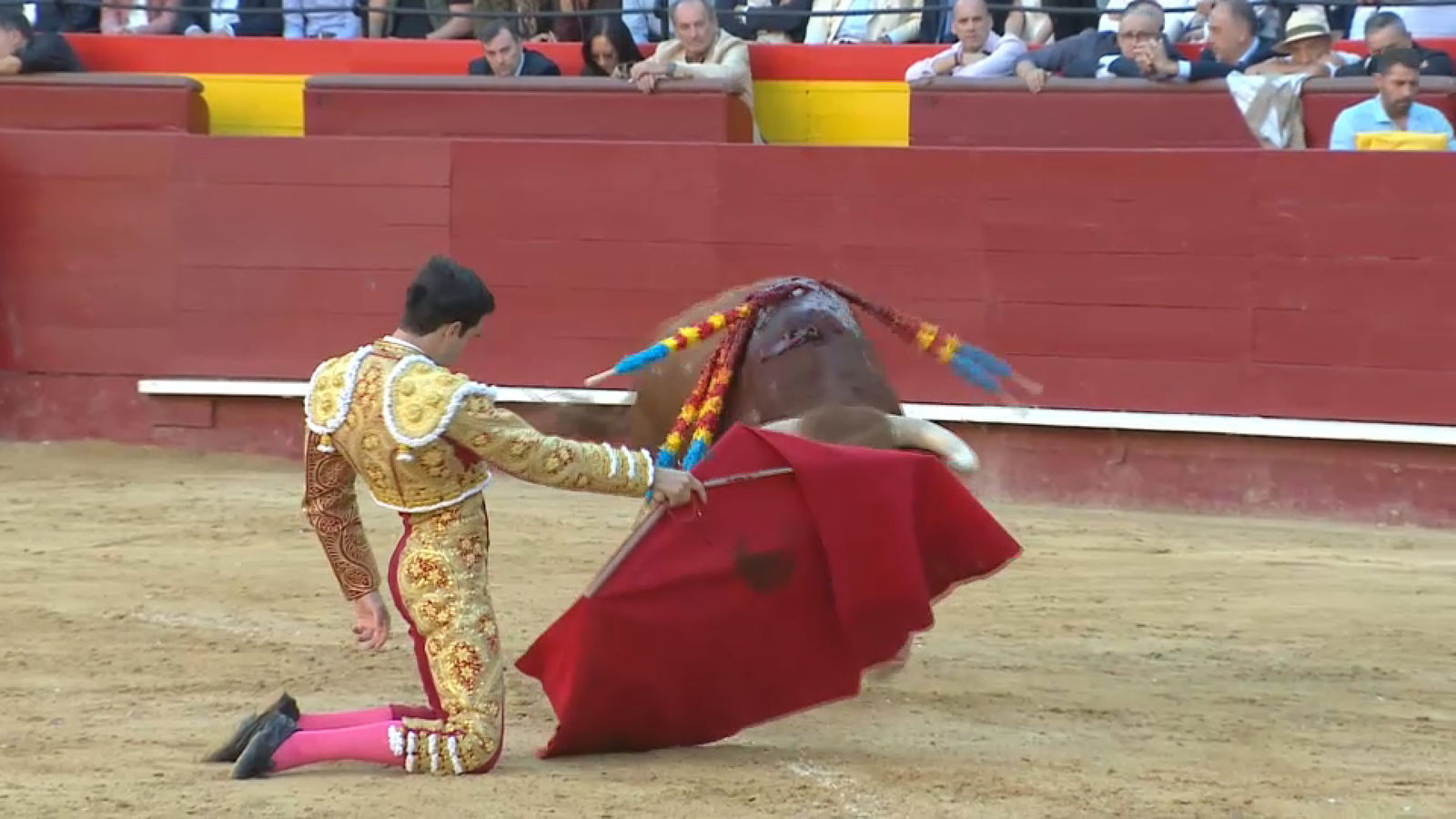 Rufo en la correguda del Nou d'Octubre