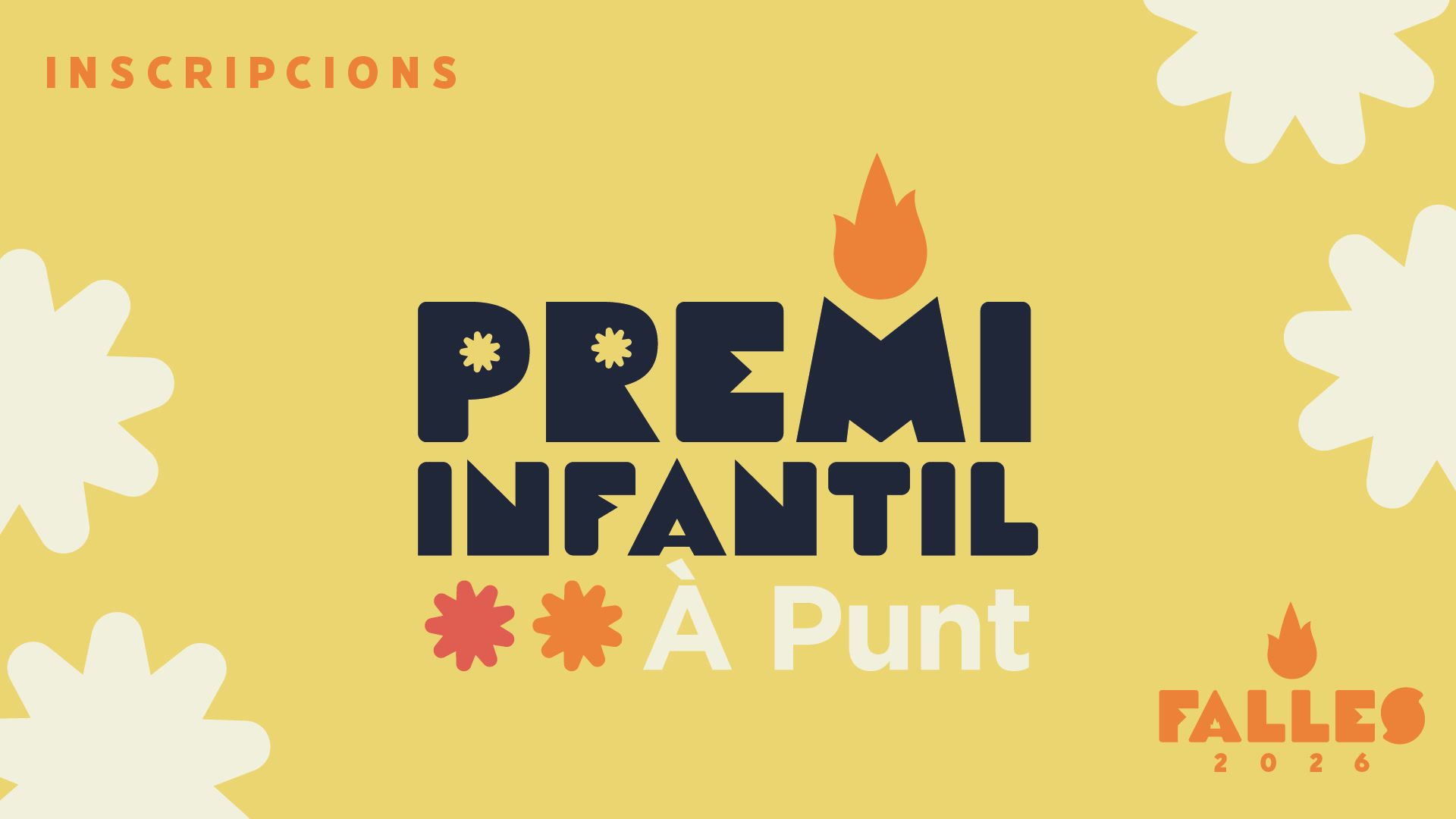 Premi Infantil À Punt Falles 2026