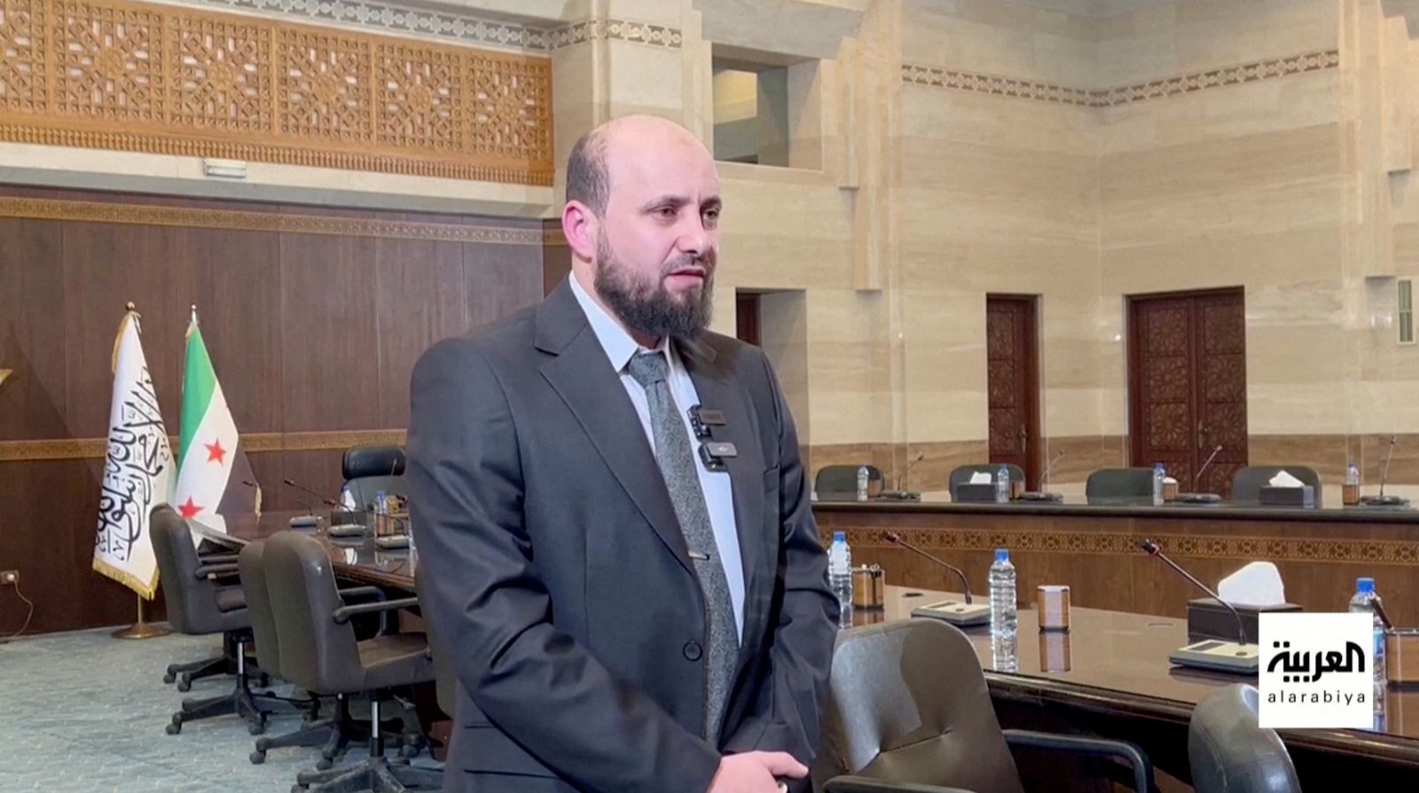 El primer ministre del govern de transició de Síria, l'islamista Mohammed al-Bashir, de l'HTS