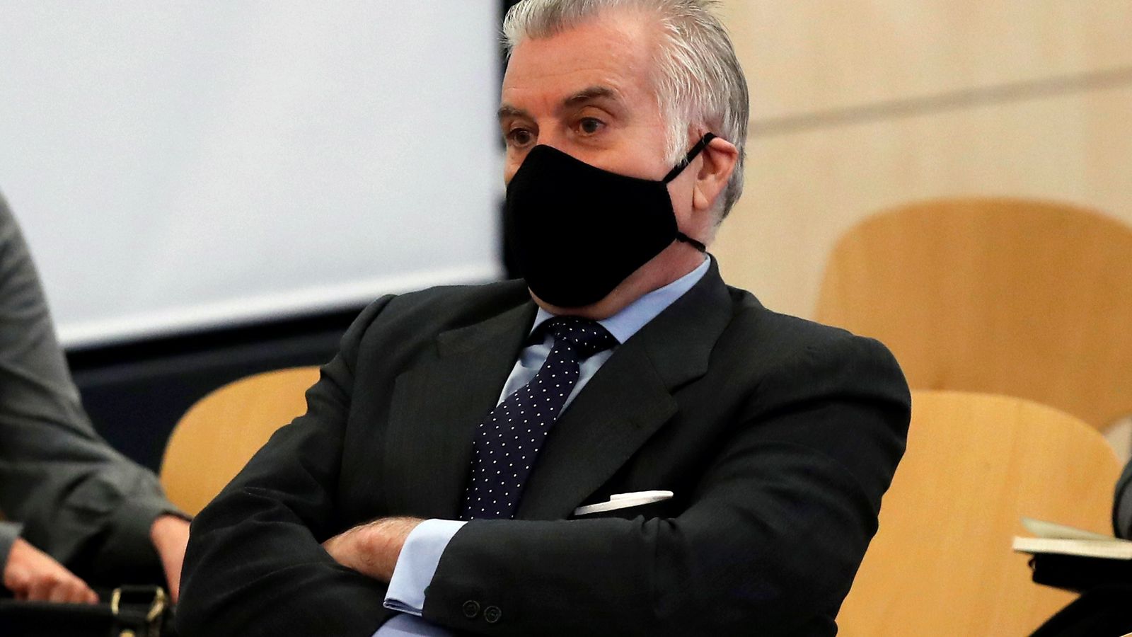 Bárcenas en una imatge d'arxiu durant el seu judici