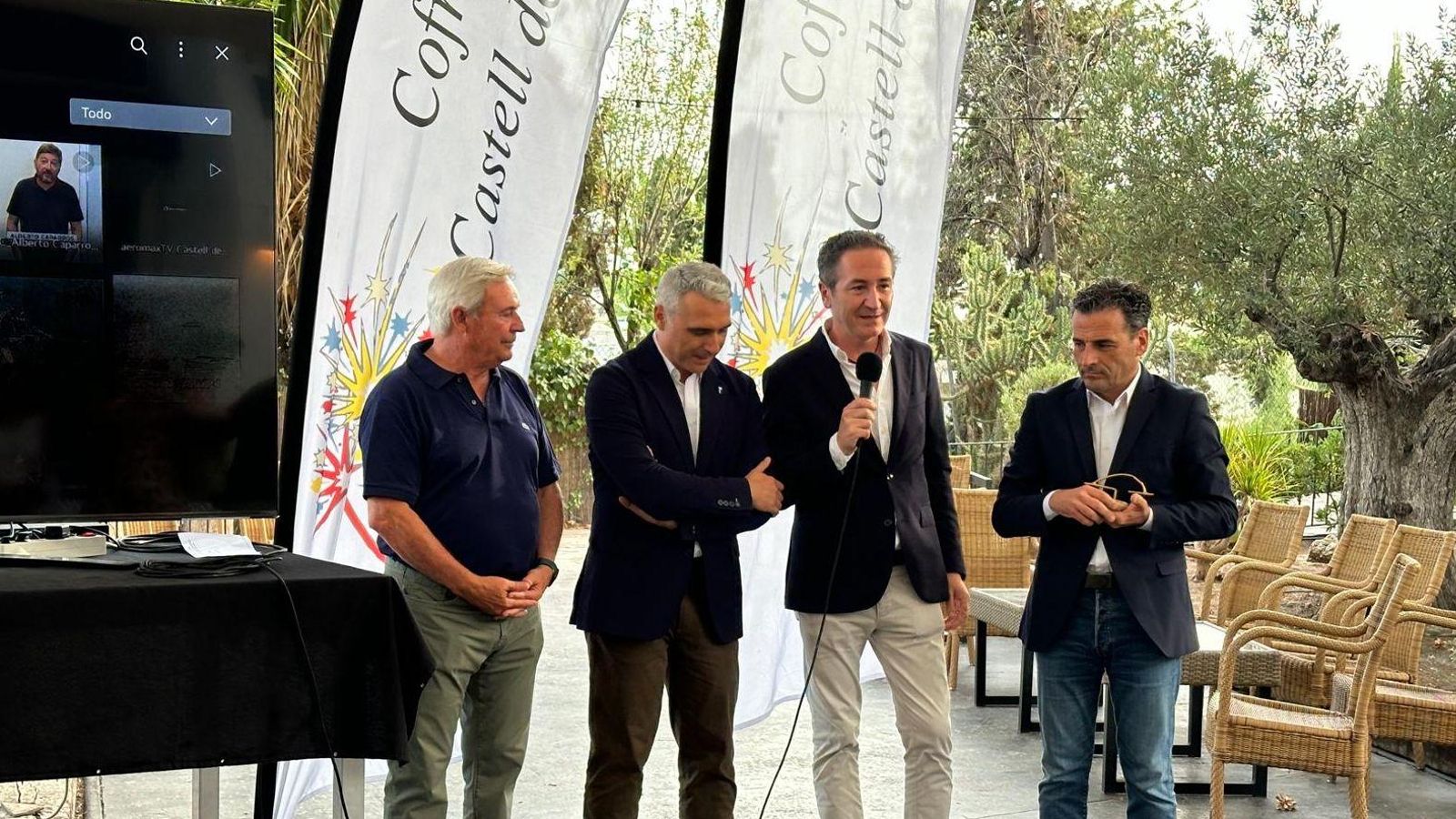 Costa, esta vesprada, en l'acte d'entrega dels premis Illeta d’Or 2024