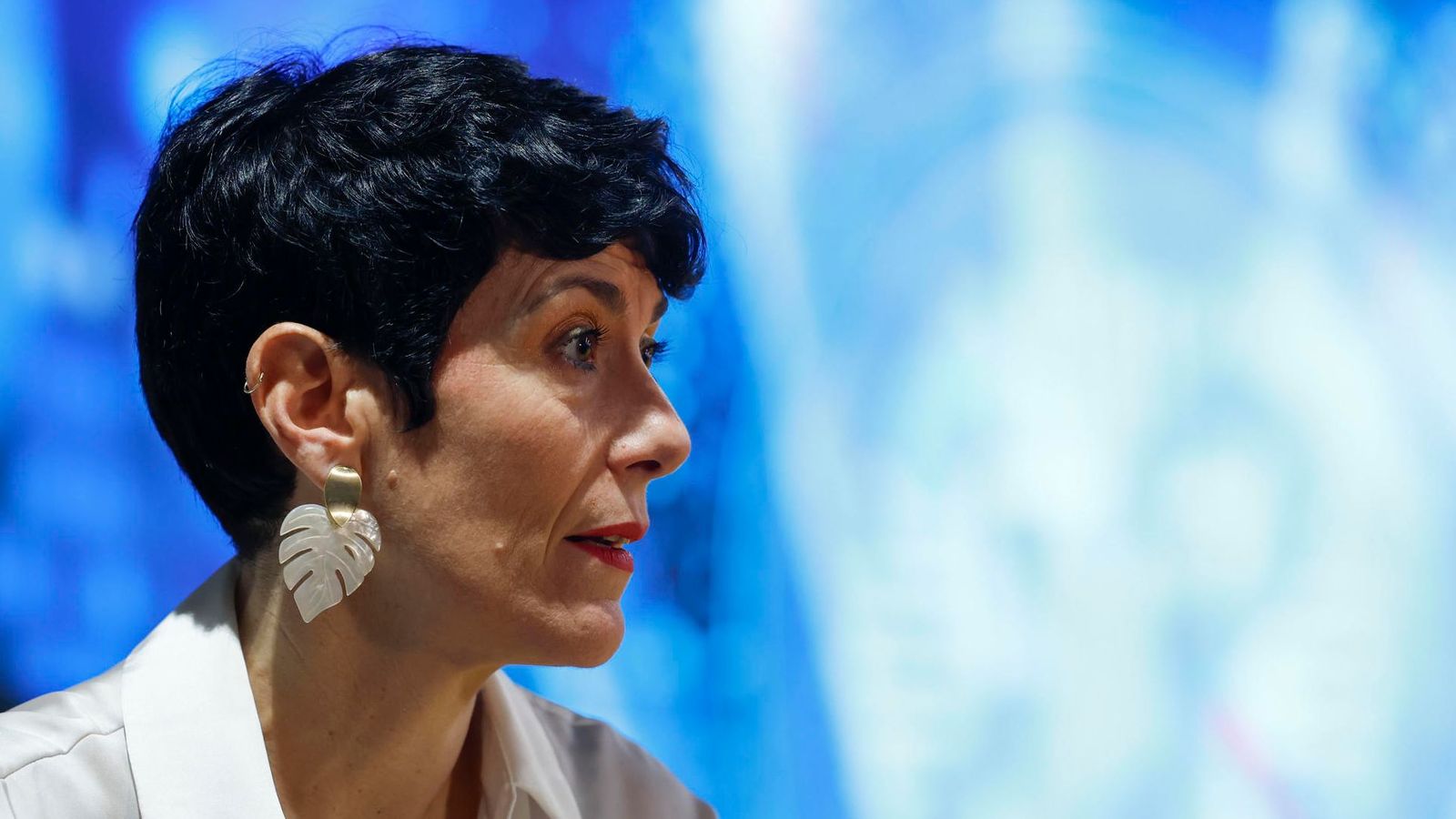 La ministra Elma Saiz, entrevistada en Efe