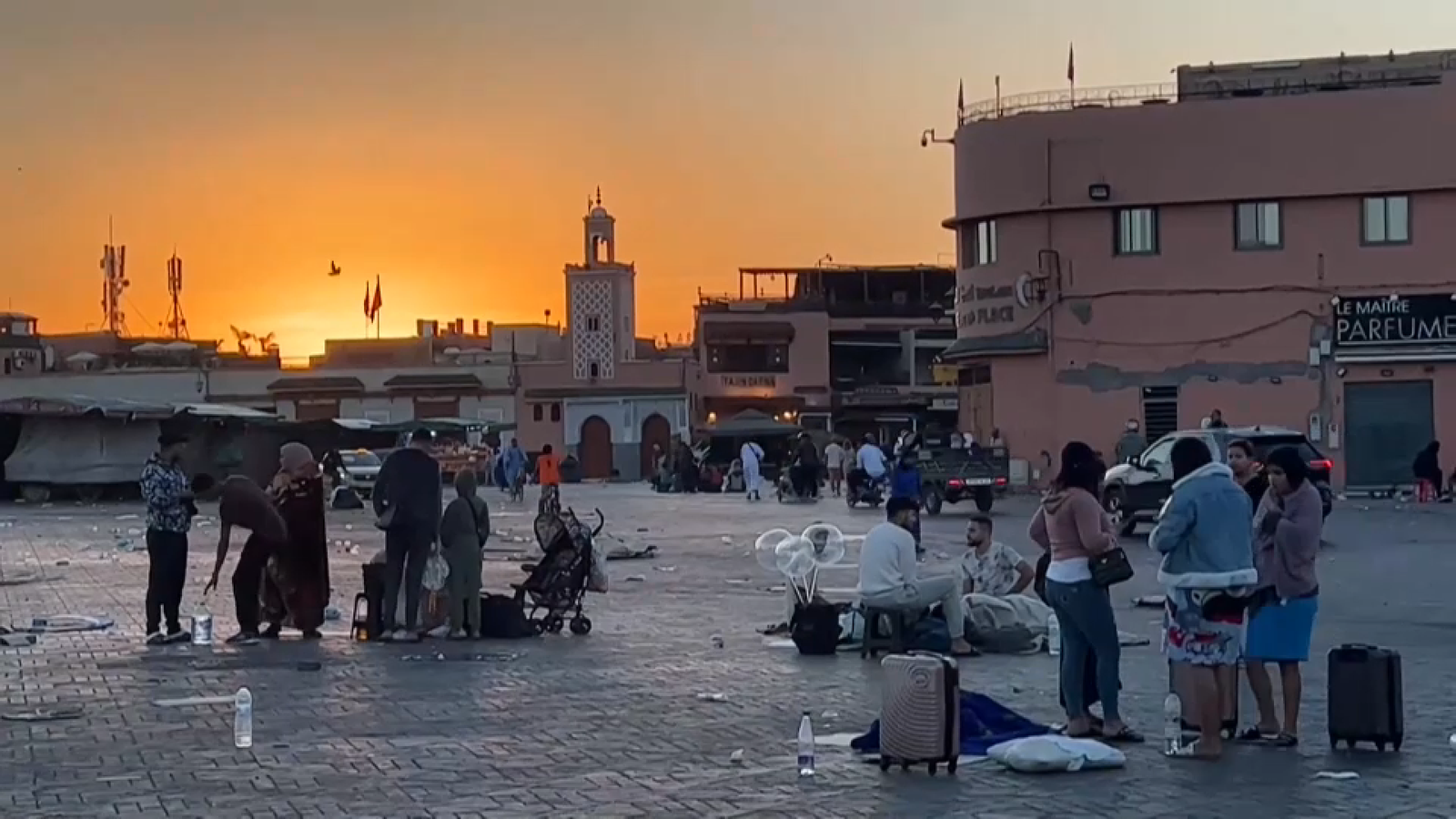 Marràqueix, després del terratrémol registrat aquesta nit de divendres