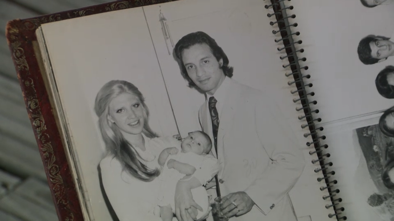 Susana i Jorge el dia del bateig de la seua filla major, Victoria, a Buenos Aires