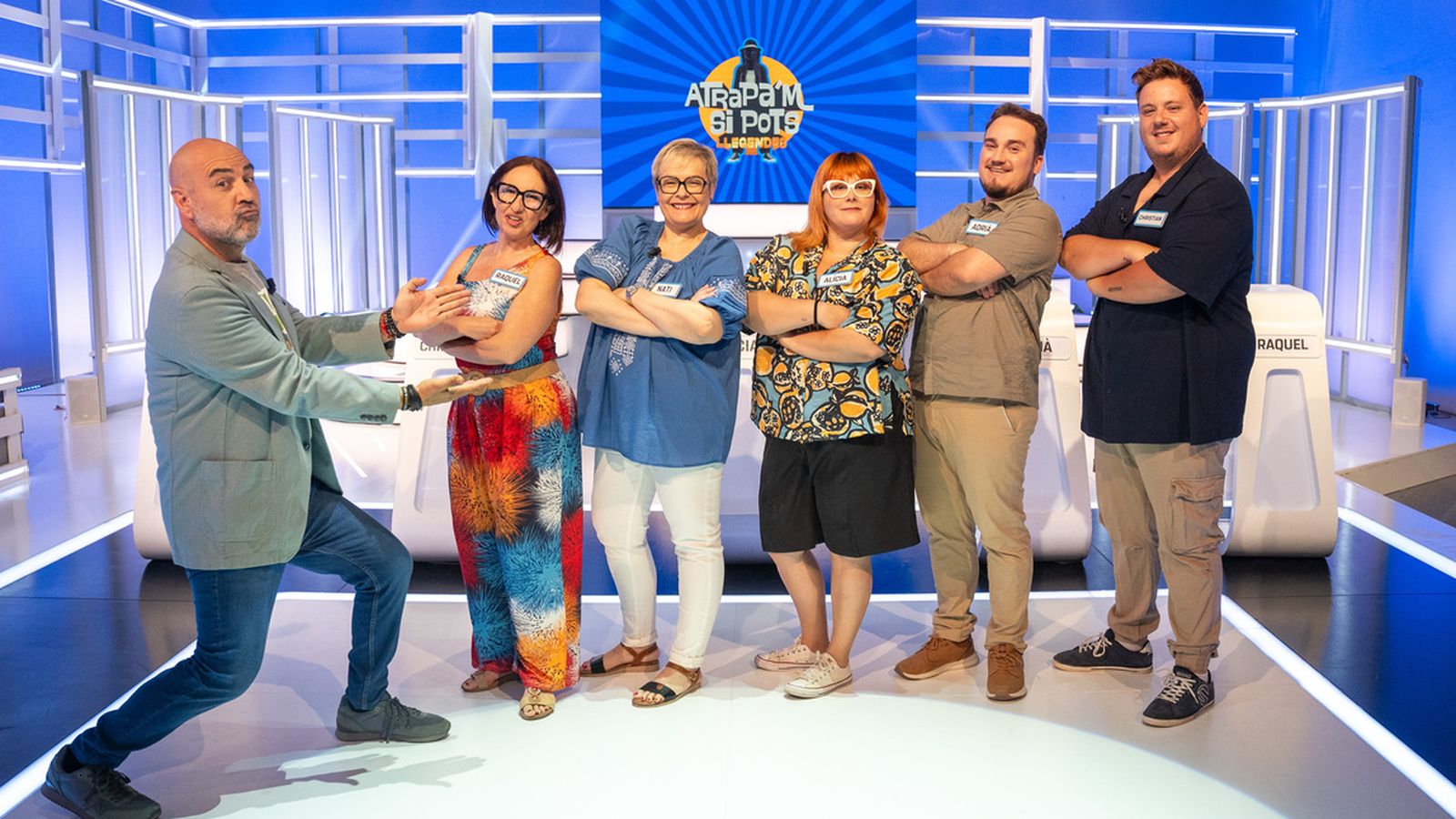 Concursants llegendes a l''Atrapa'm si pots'