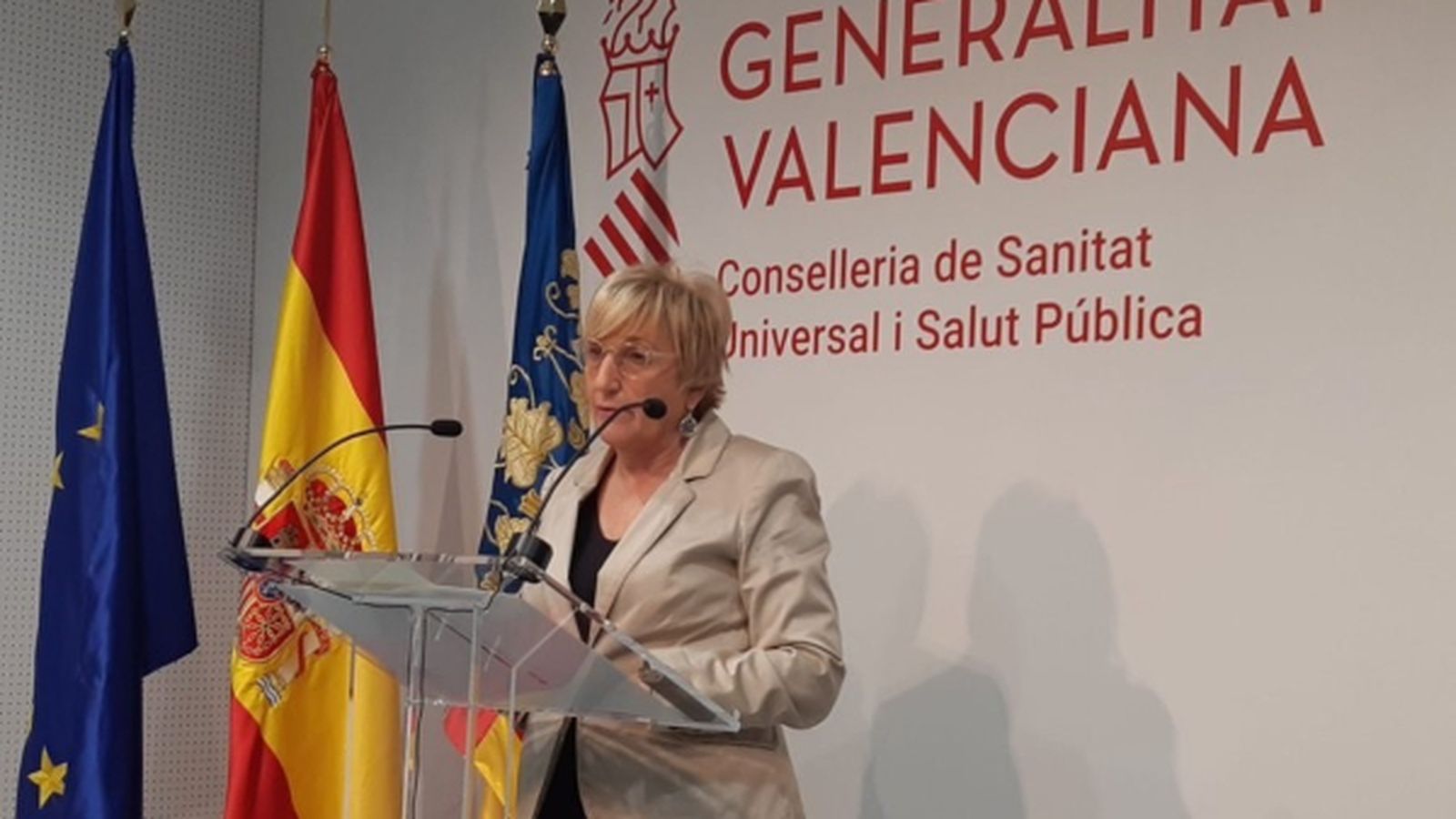 La titular de Sanitat Universal, Ana Barceló, en una imatge d'arxiu