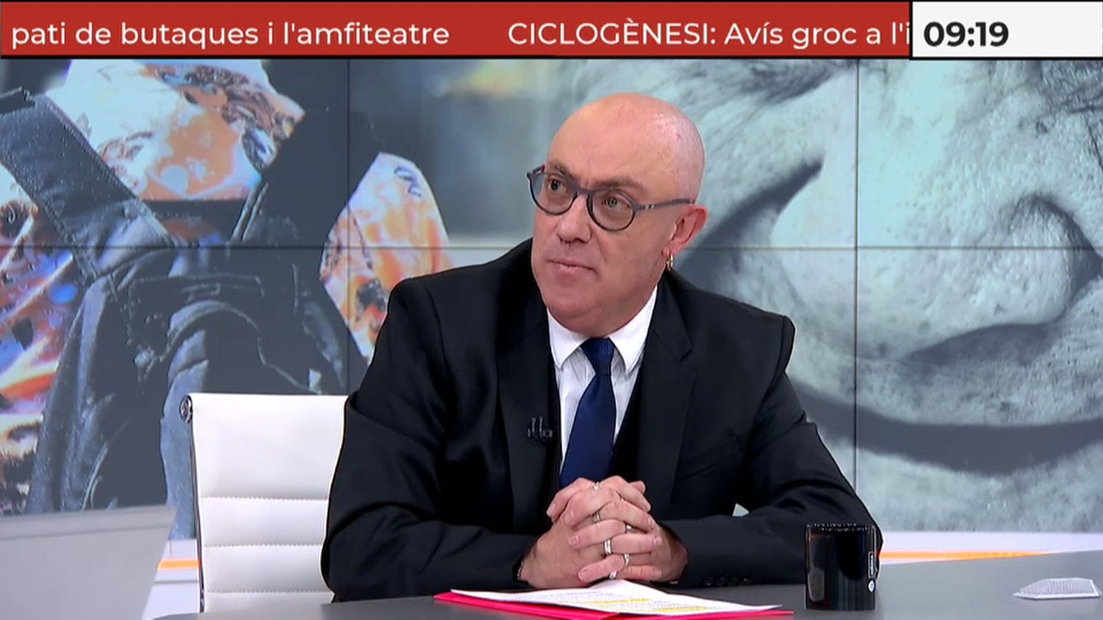 Luis Vañó en 'À Punt Notícies matí'