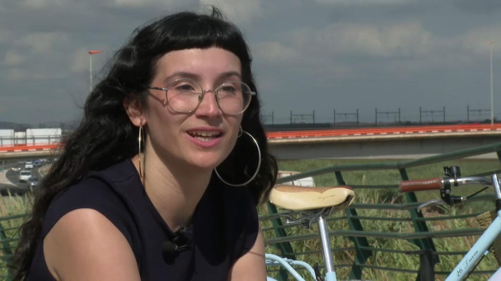 L'autora de la novel·la, Marta Meneu