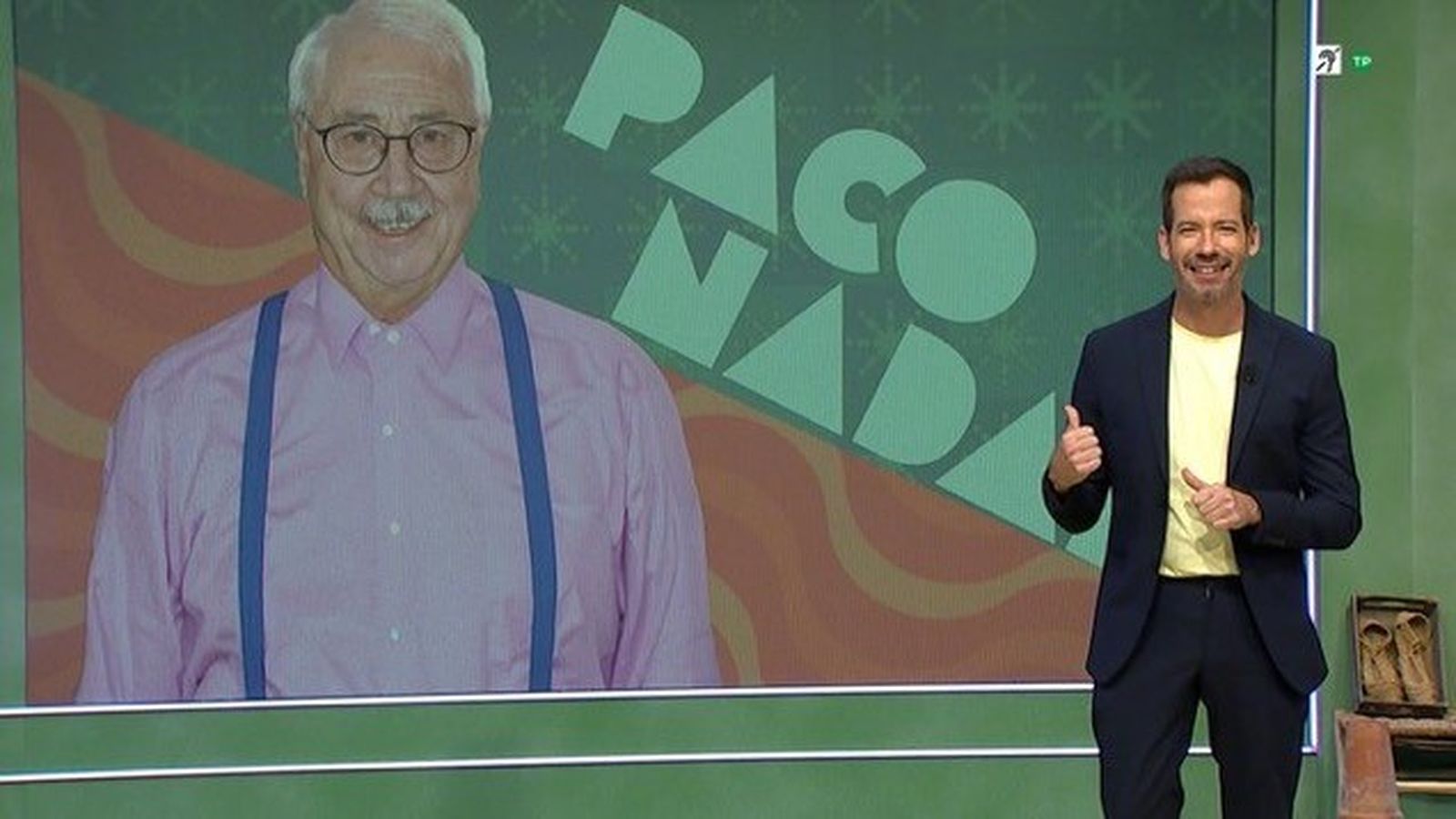 Ferran Cano entrevistarà a l'estimat Paco Nadal en la plaça de 'Fas festa' d'À Punt