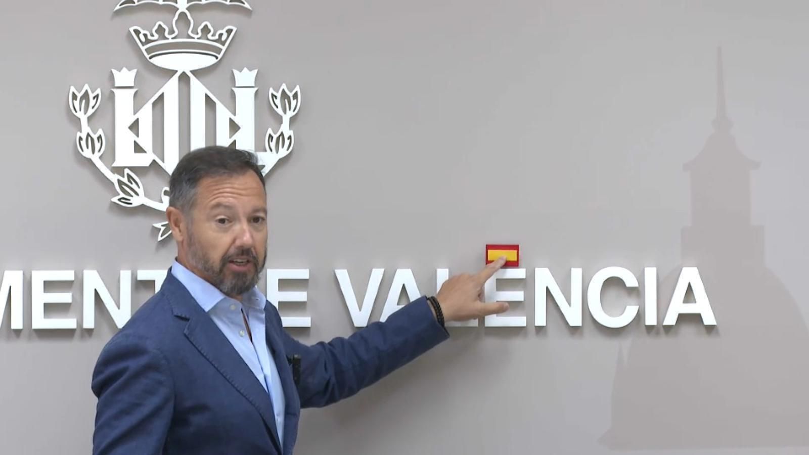 El regidor de Vox, Juanma Badenas, en una imatge d'arxiu