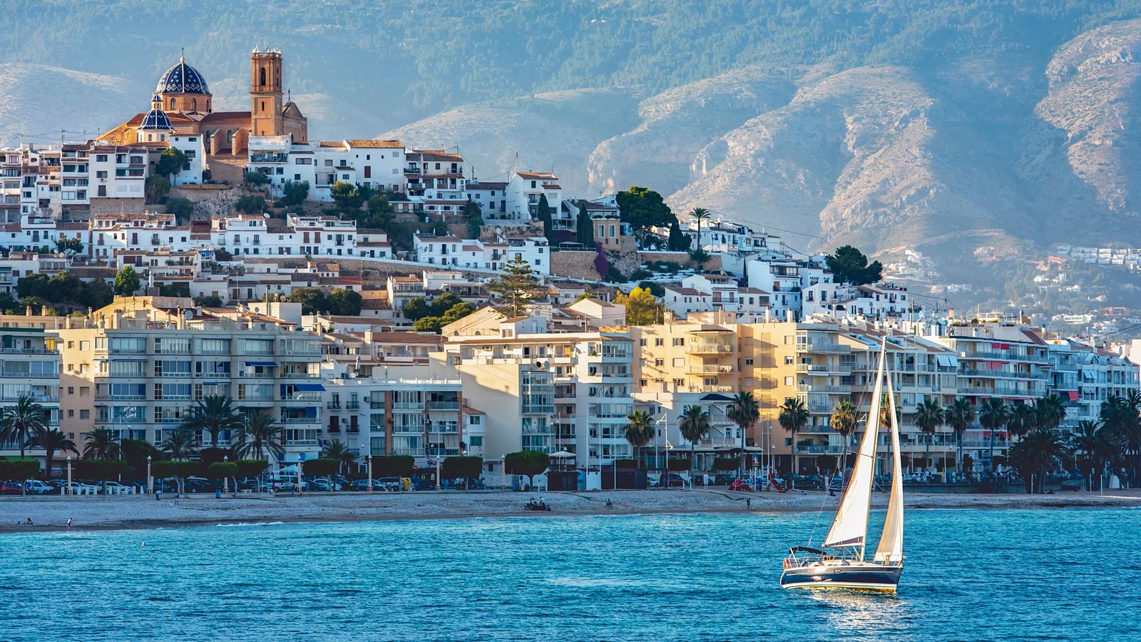 Altea des de la costa