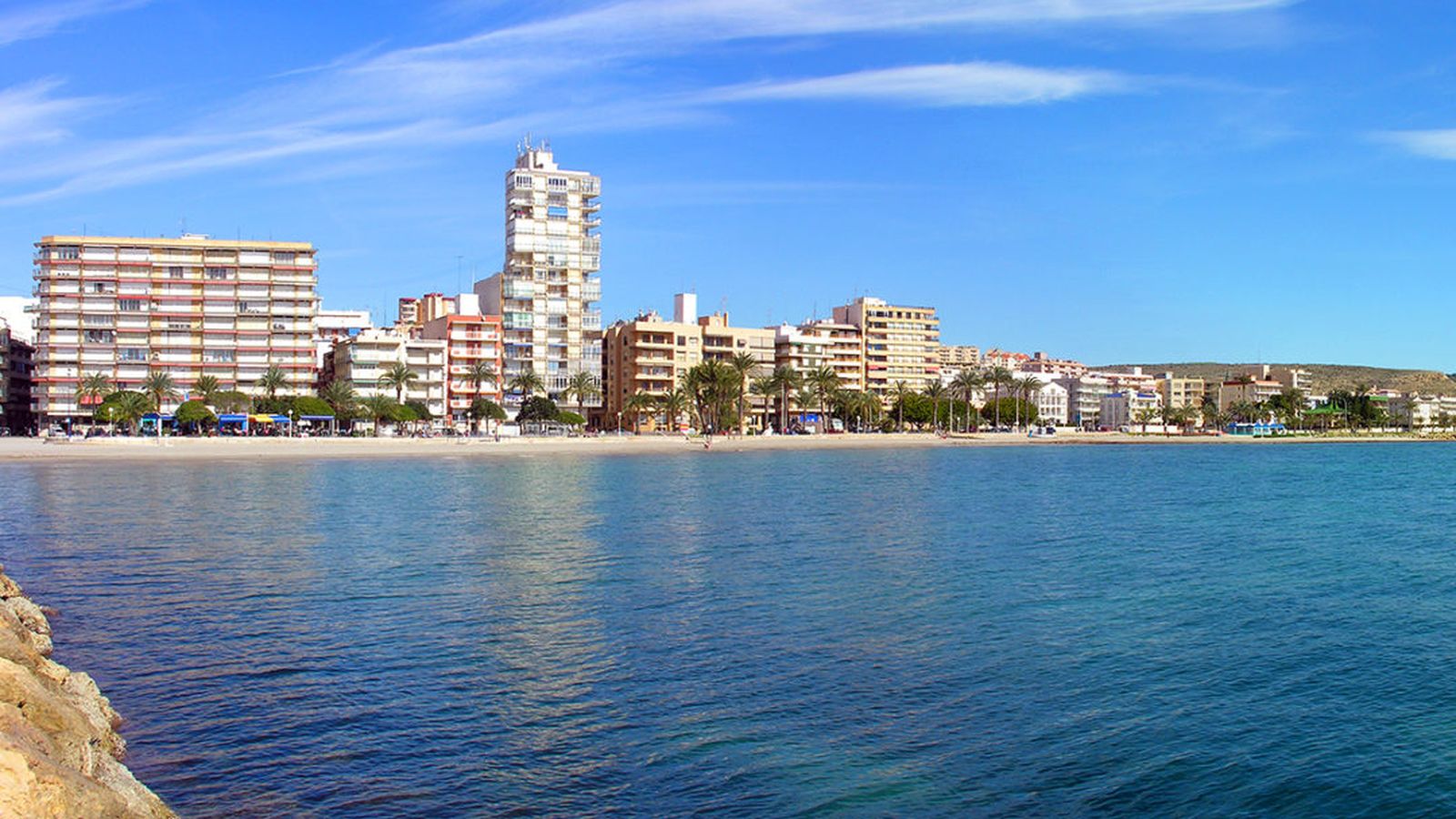 Imatge d'arxiu de la costa de Santa Pola