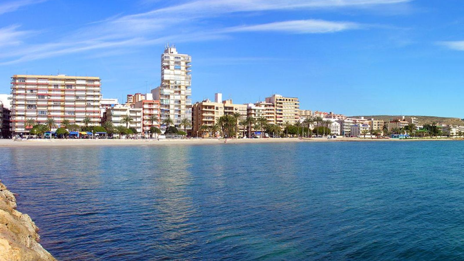 Imatge d'arxiu de la costa de Santa Pola