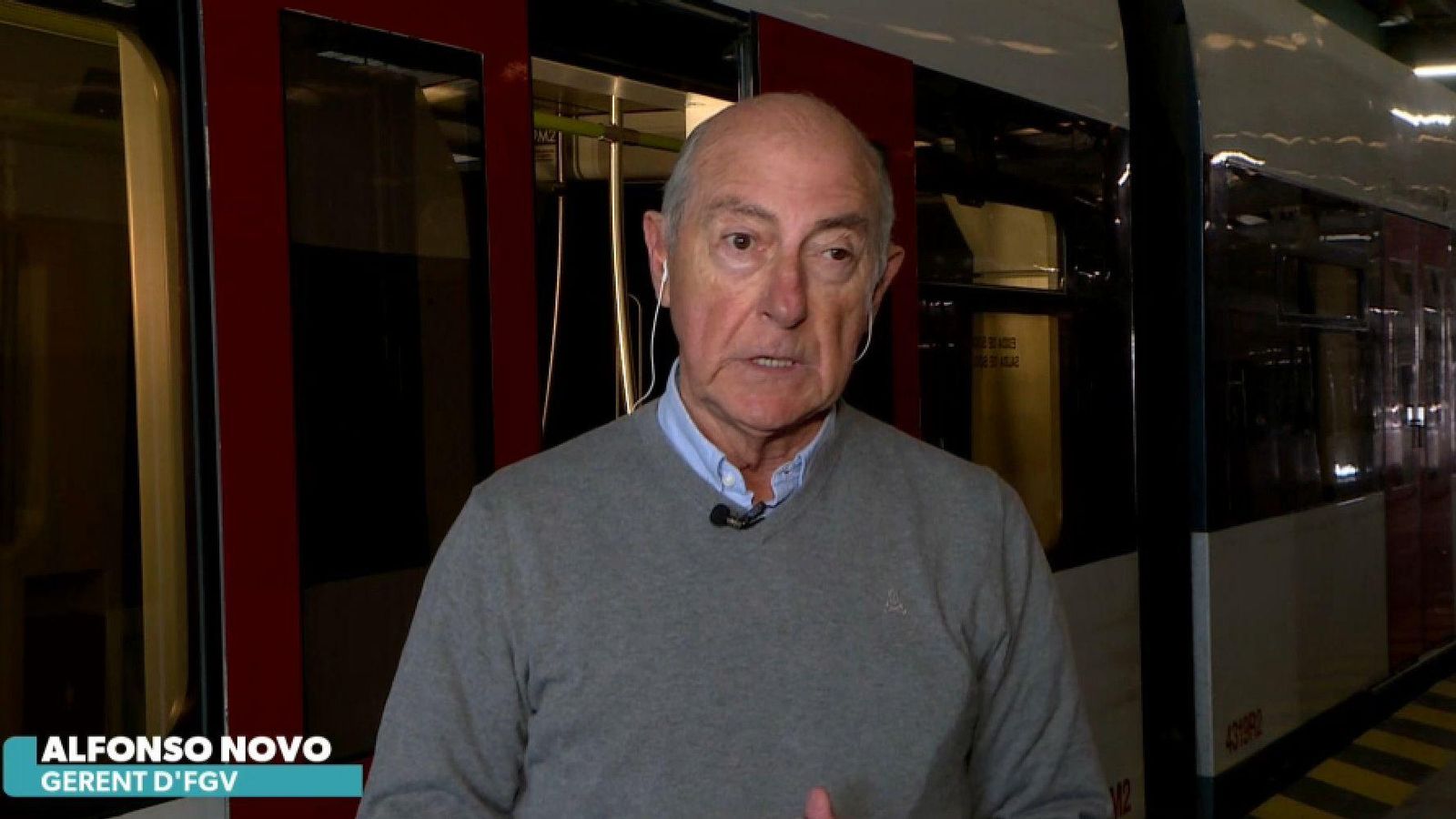 El cap gerent d'FGV, Alfonso Novo