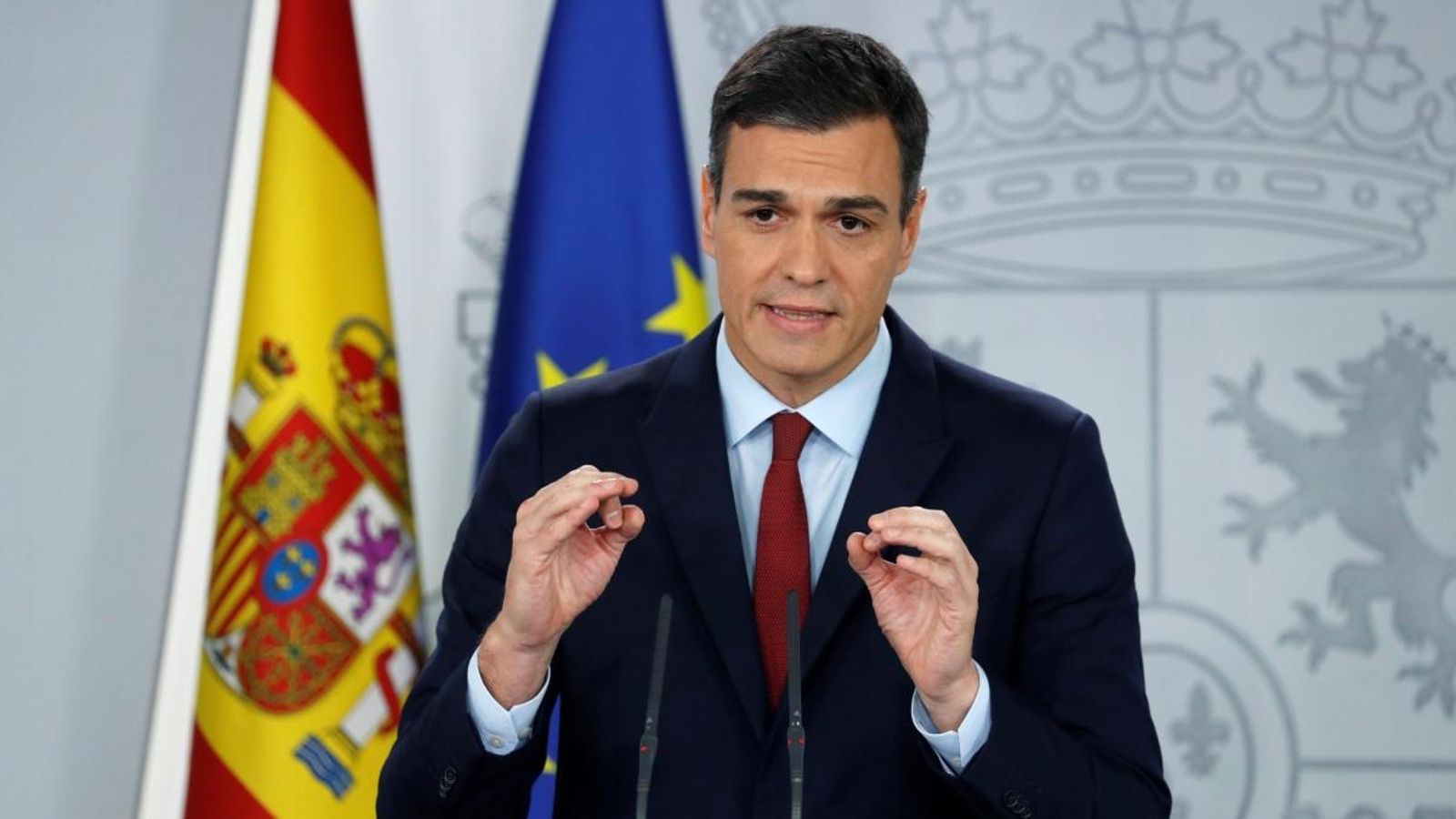 El president del govern espanyol, Pedro Sánchez
