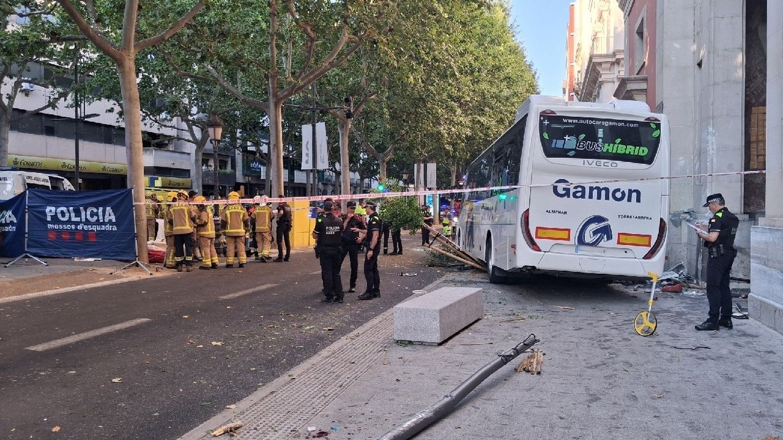 L'autocar sinistrat este dimecres a Lleida