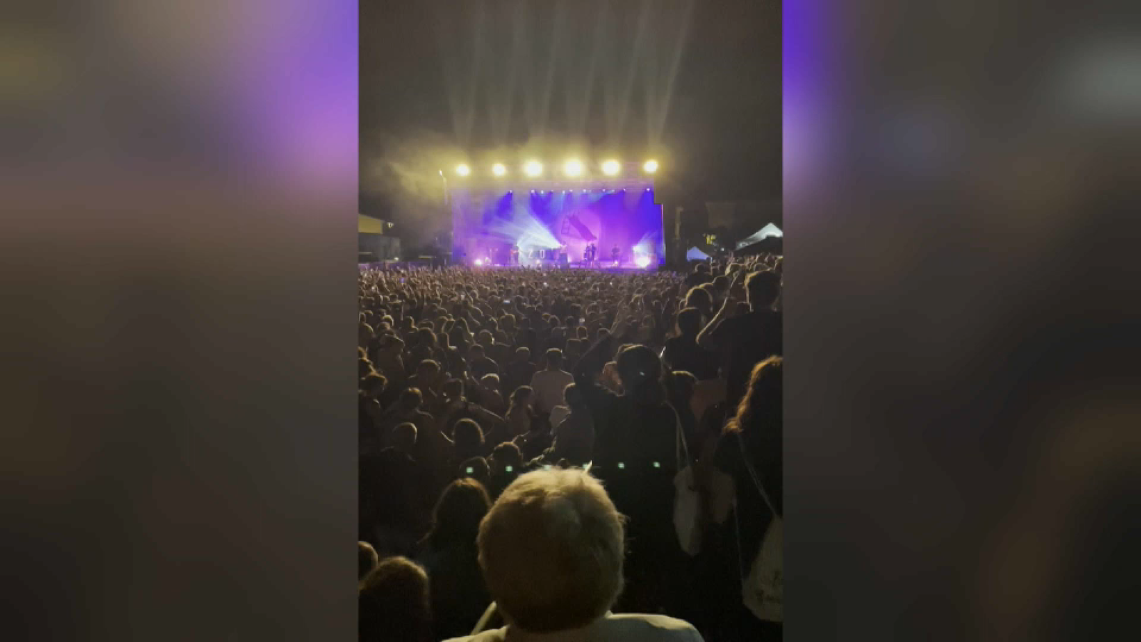 Imatge del concert celebrat a Argeleta aquest divendres