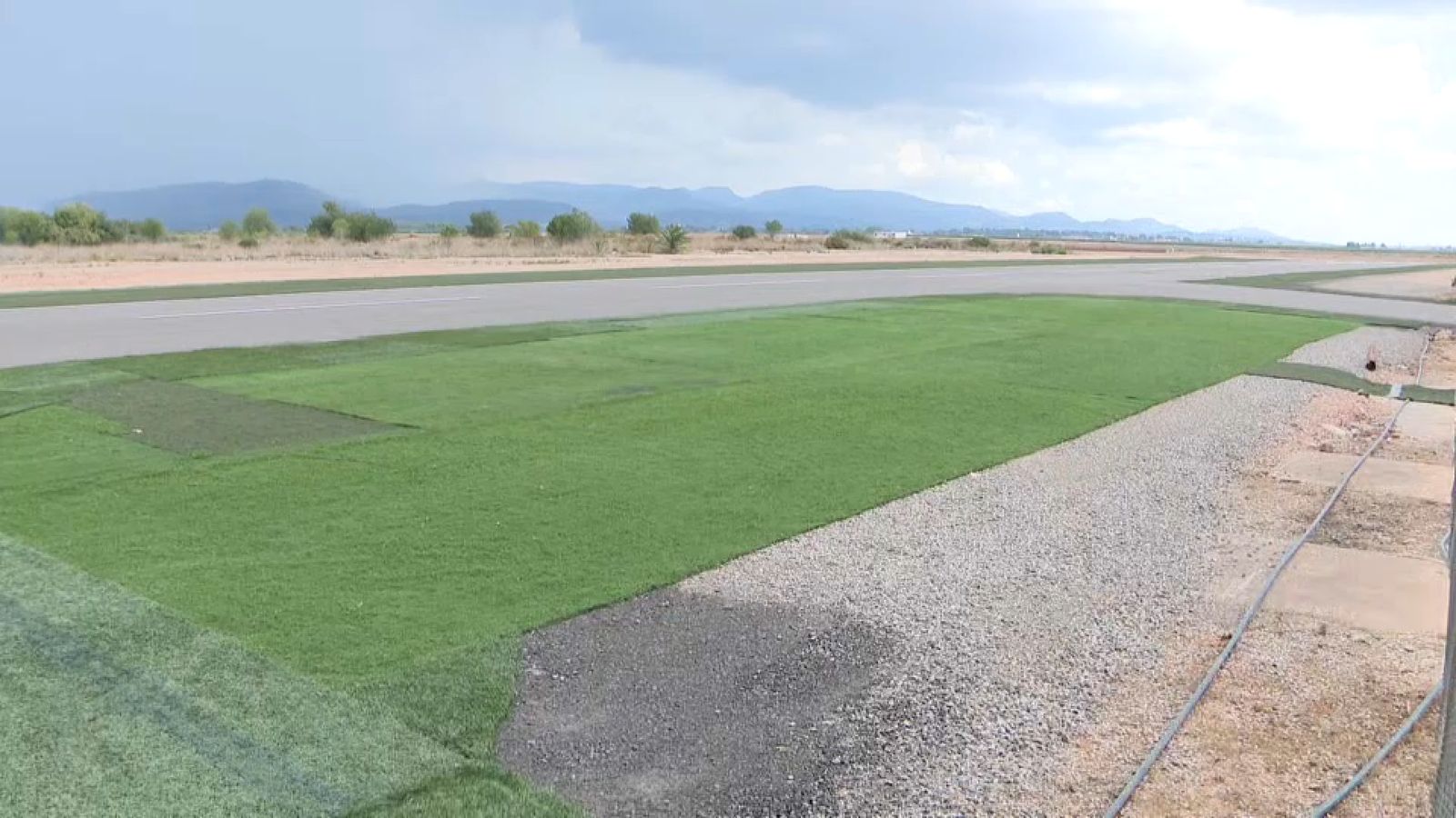 Pista de l'ALA Club de Llíria on s'ha produït l'accident mortal