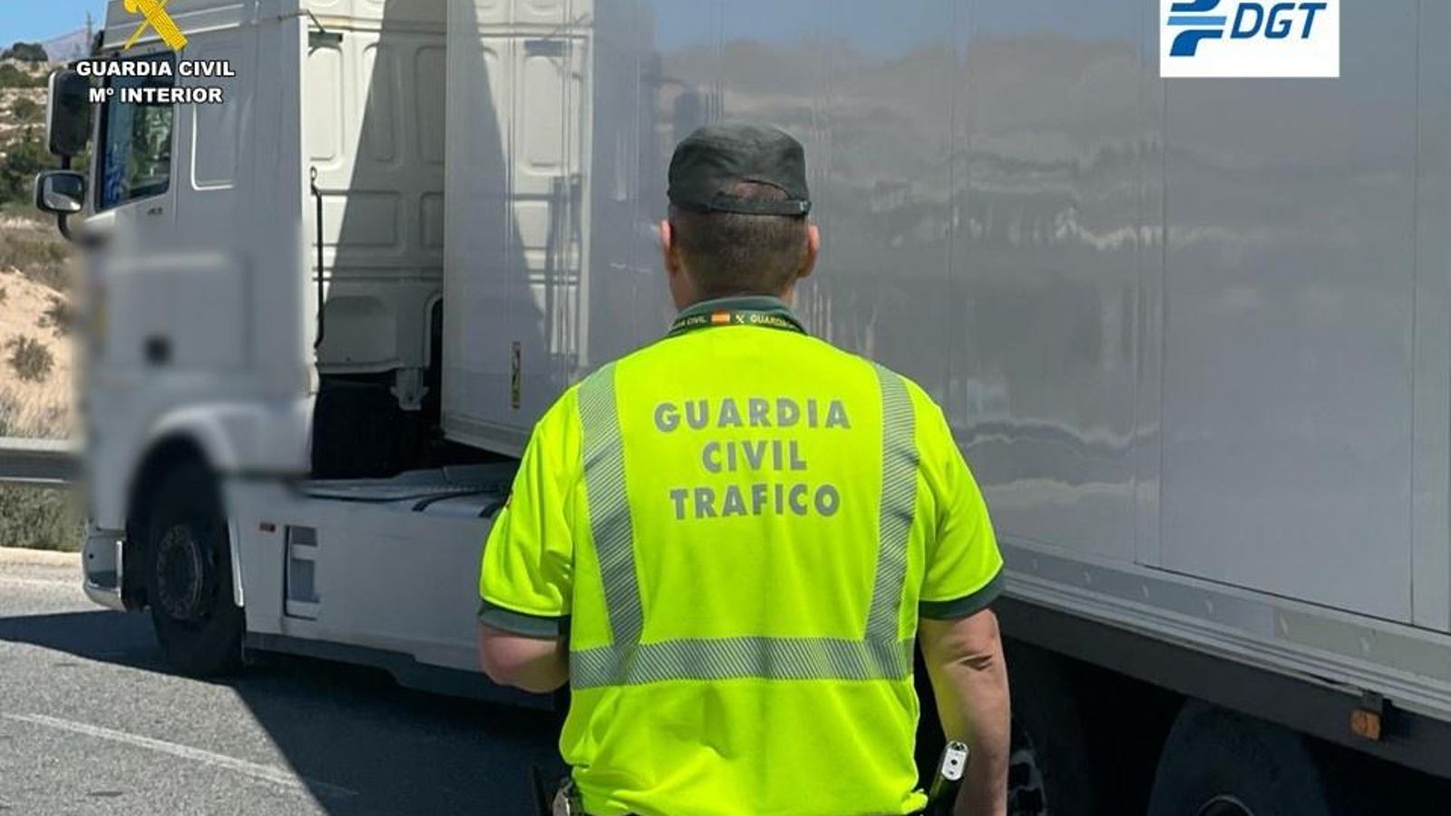 Agent de trànsit de la Guàrdia Civil, en una imatge d'arxiu